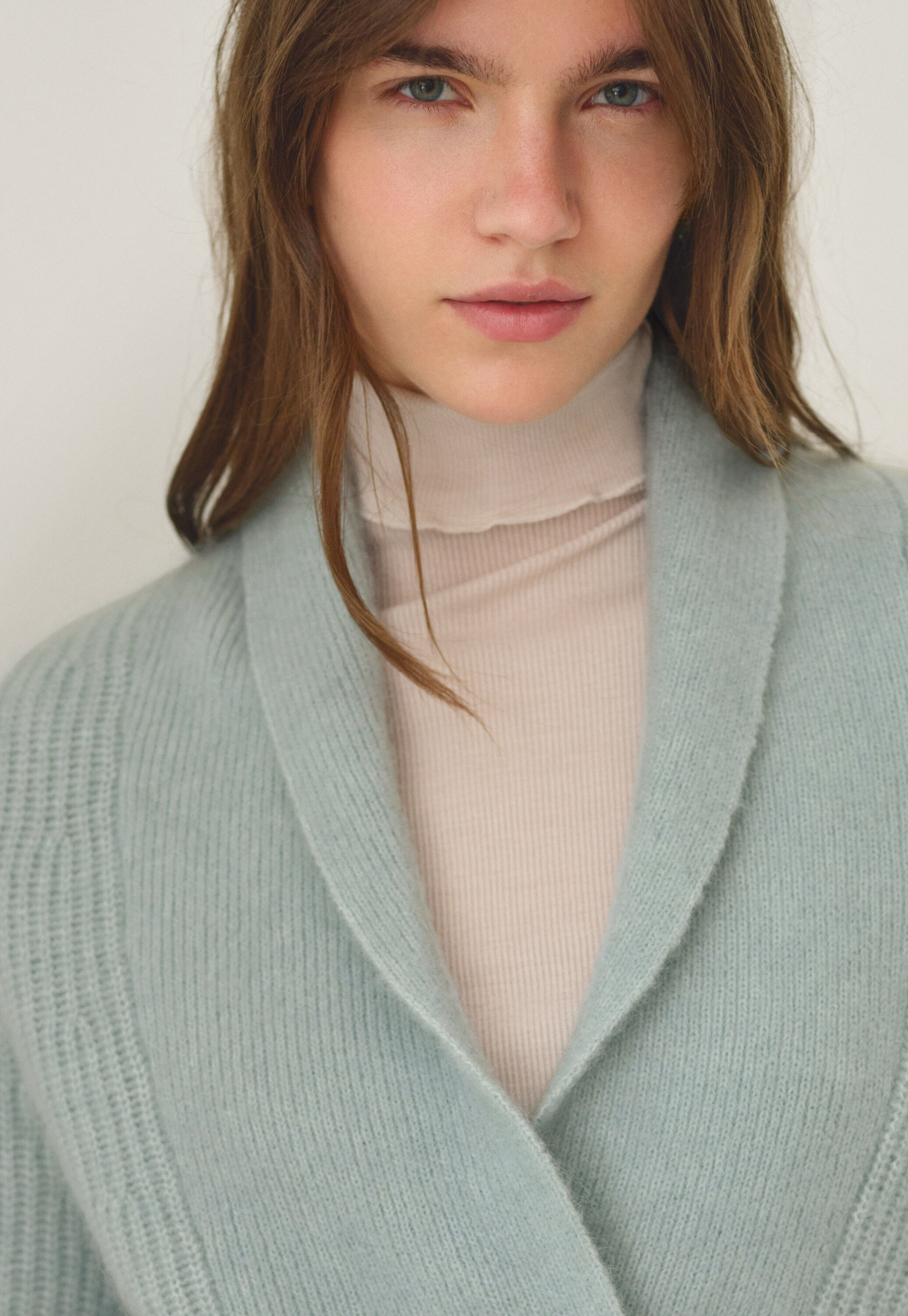 Cardigan mit Schalkragen