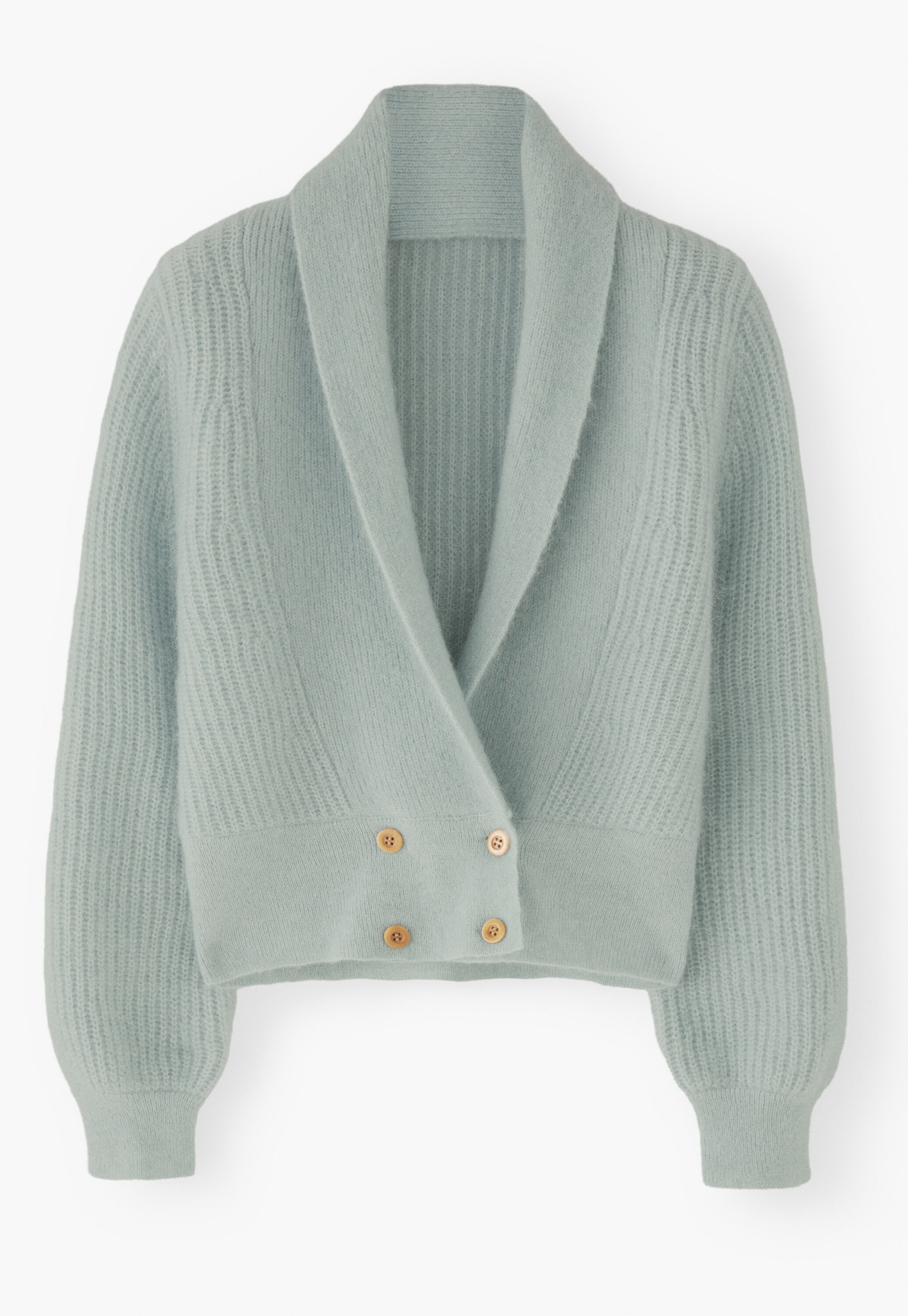 Cardigan mit Schalkragen