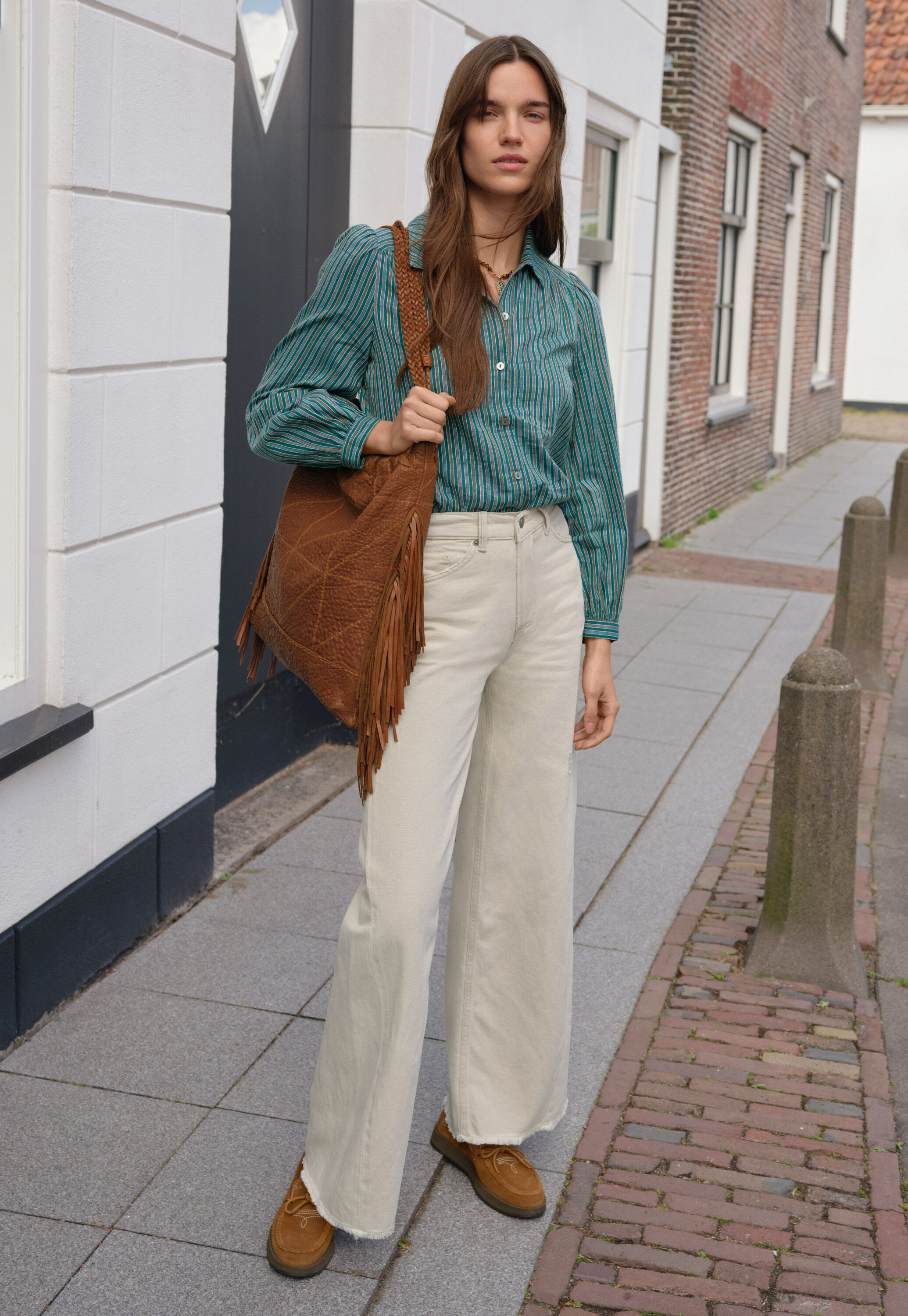 Cardigan mit Waffelmuster