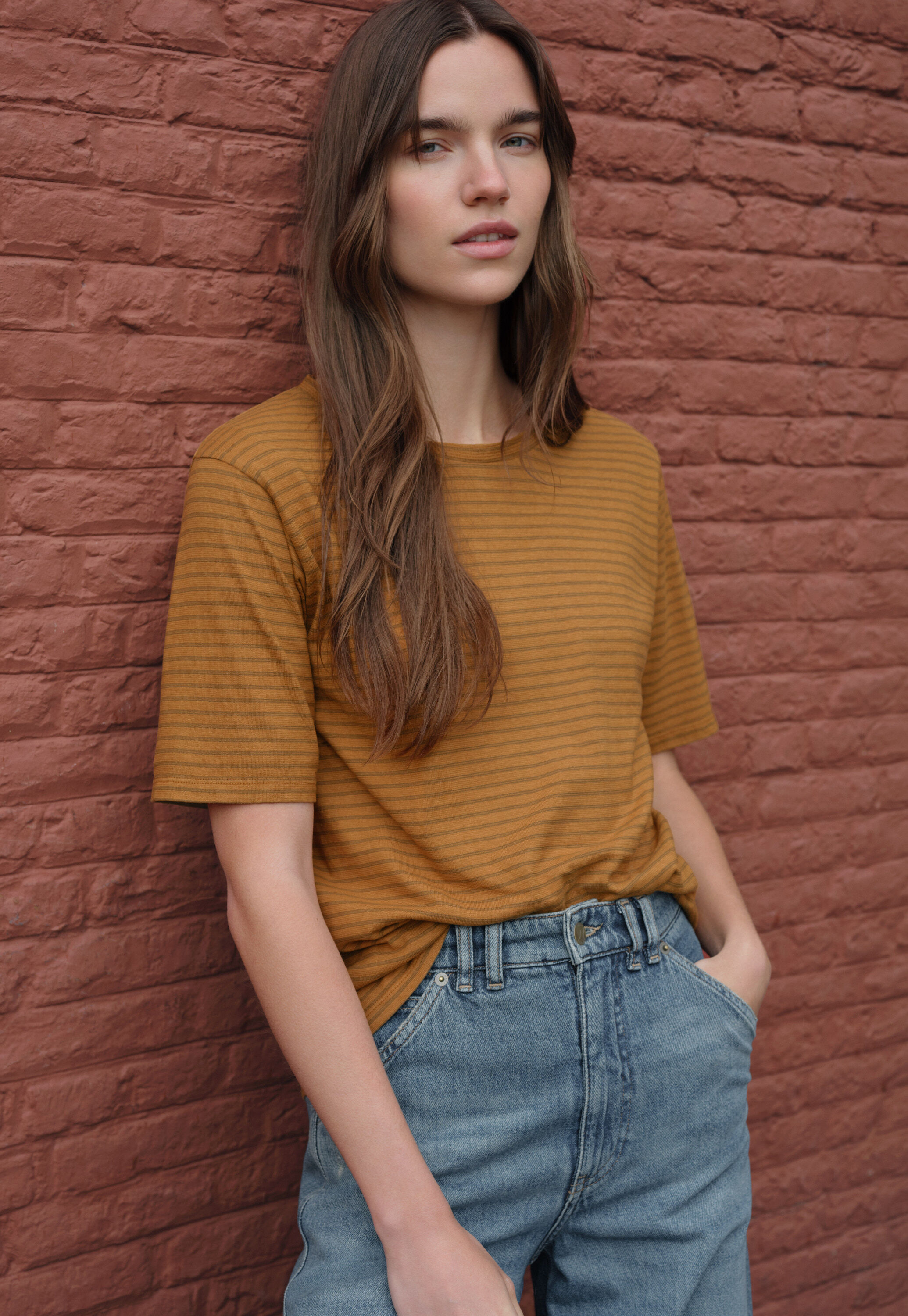 Gestreiftes T-Shirt