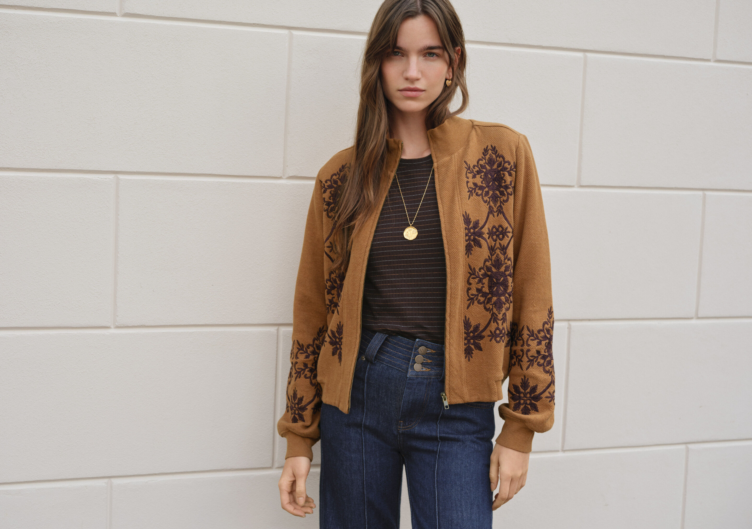 Cardigan mit Waffelmuster