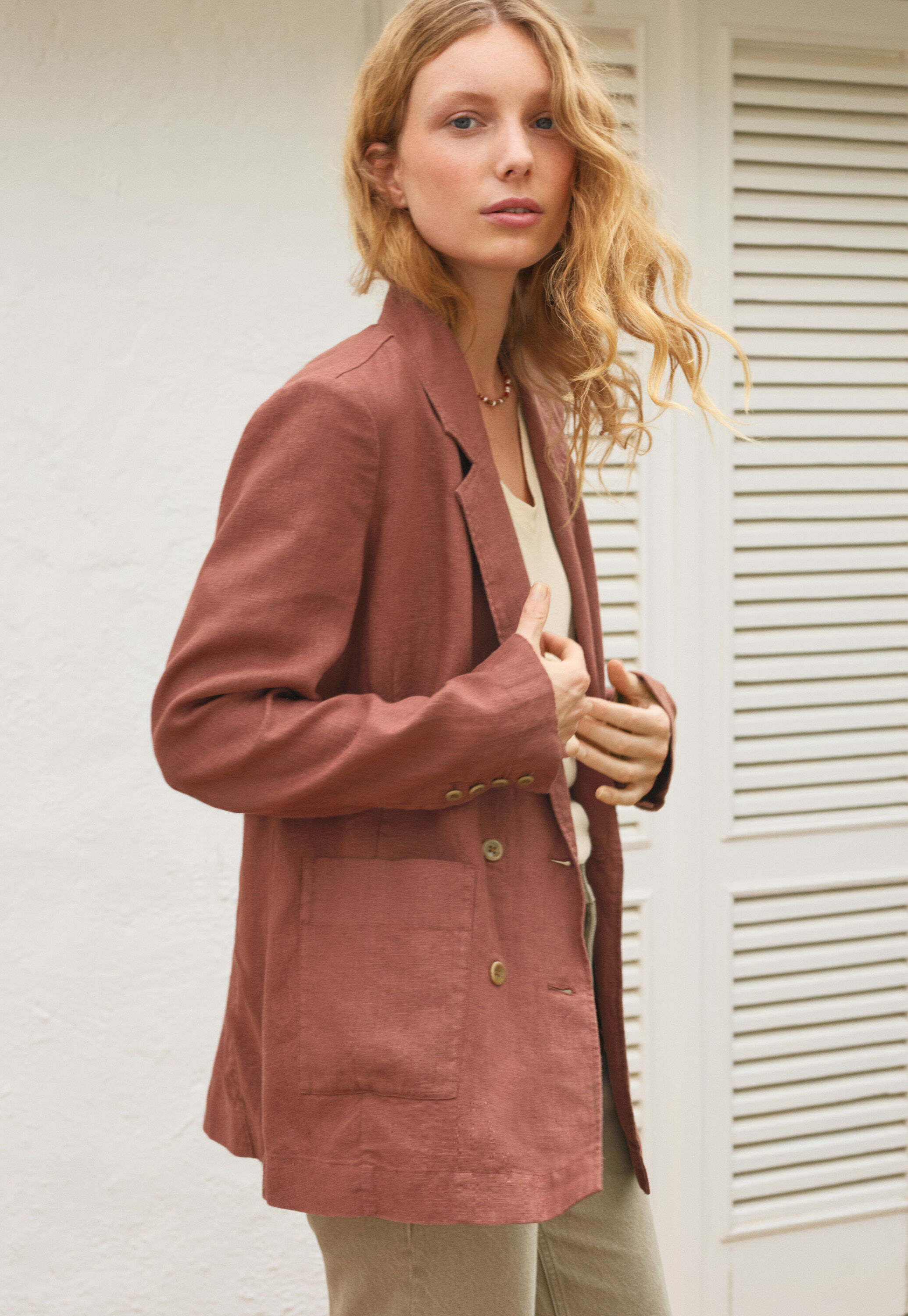 Bestickte Steppjacke