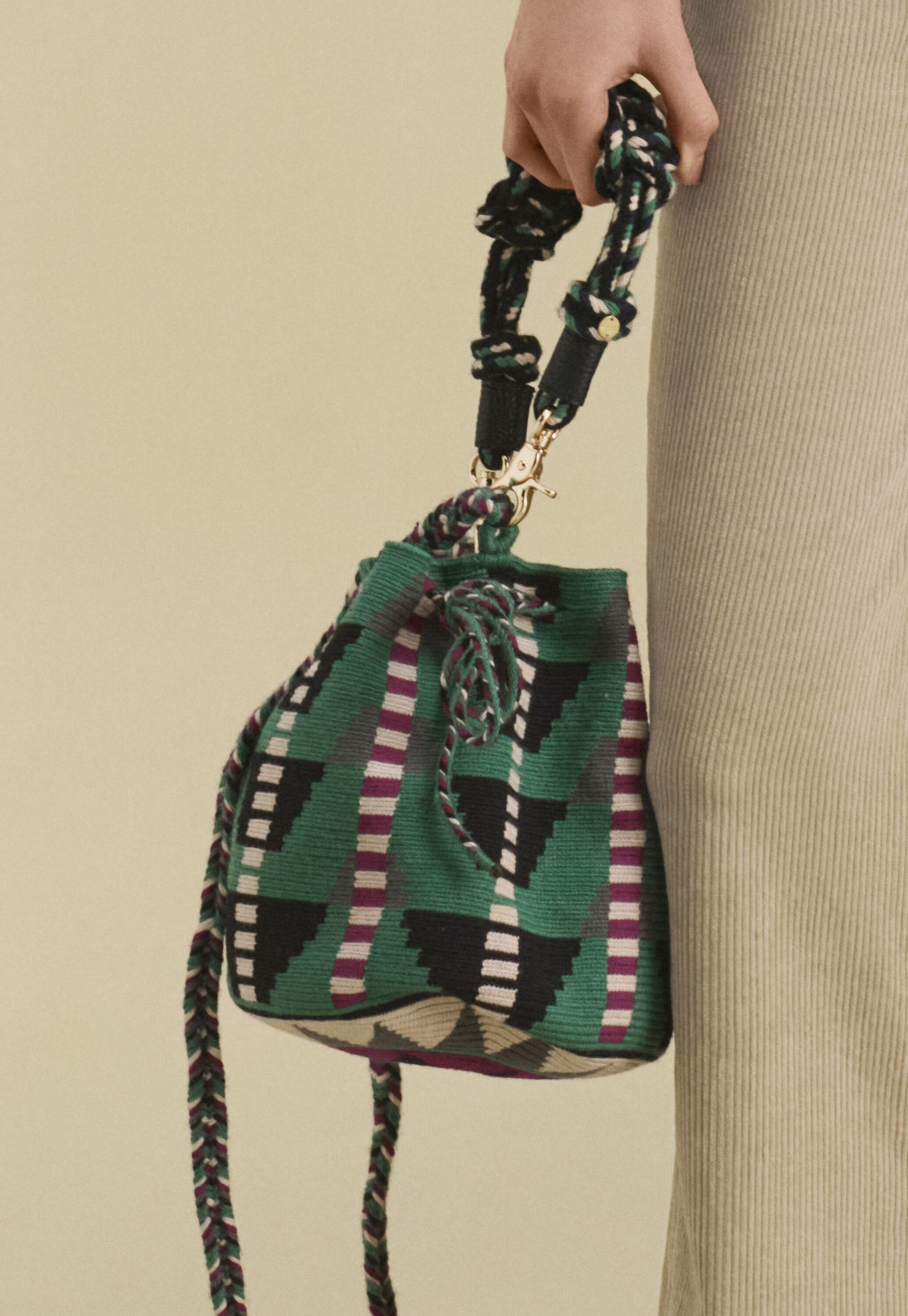Crossbody-Tasche, Jade, large