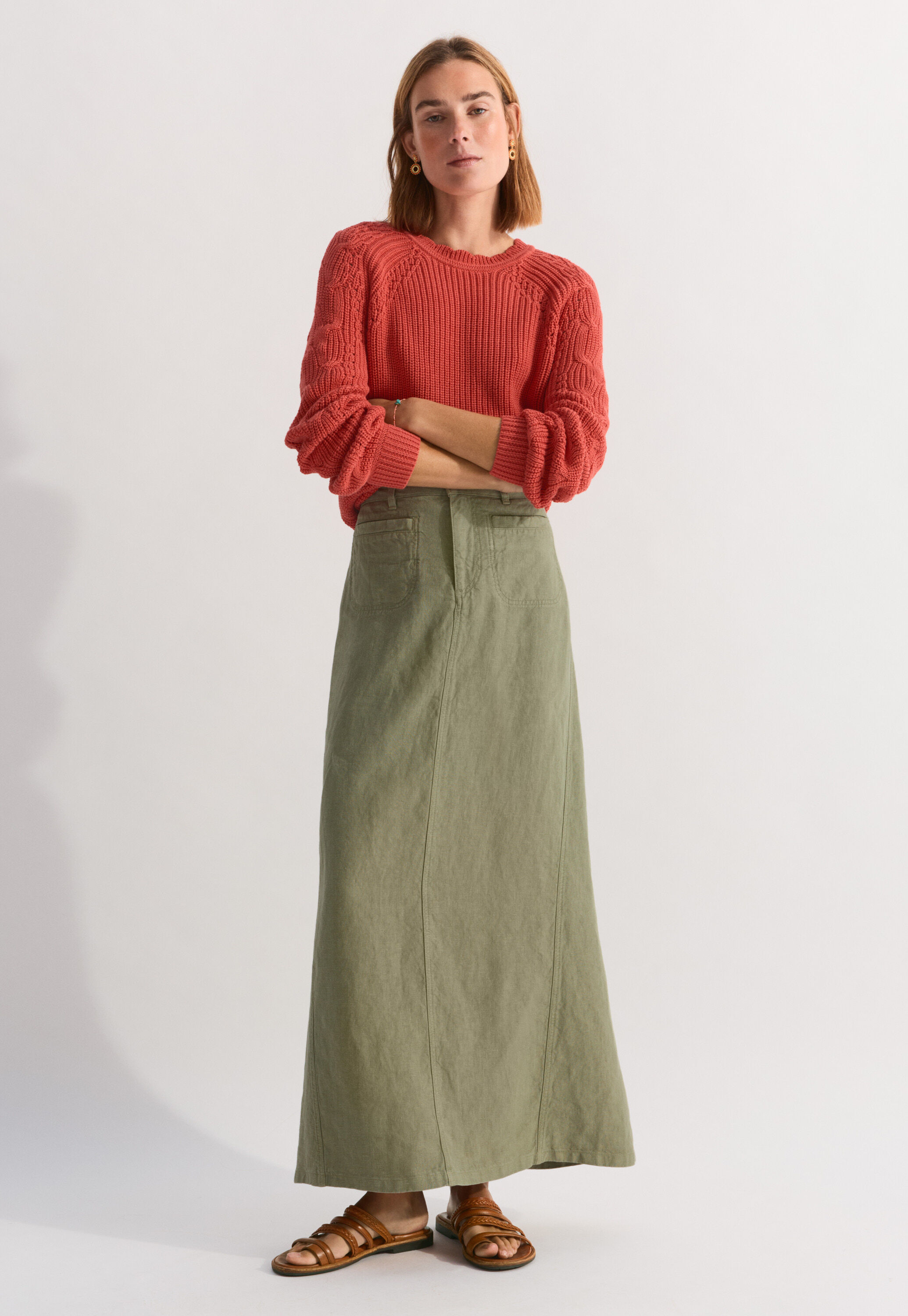 Streifenkleid
