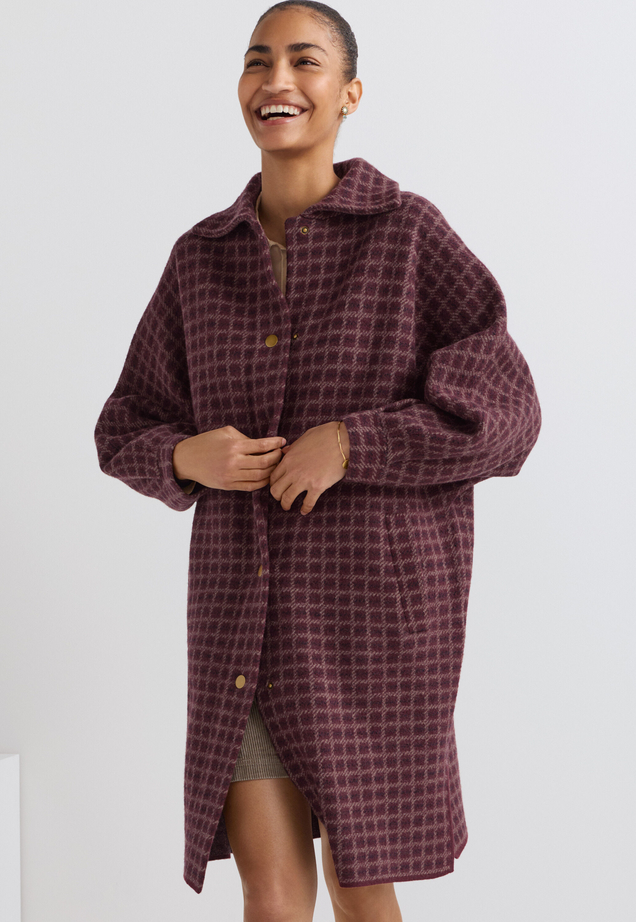 Spitzenmuster-Pullover