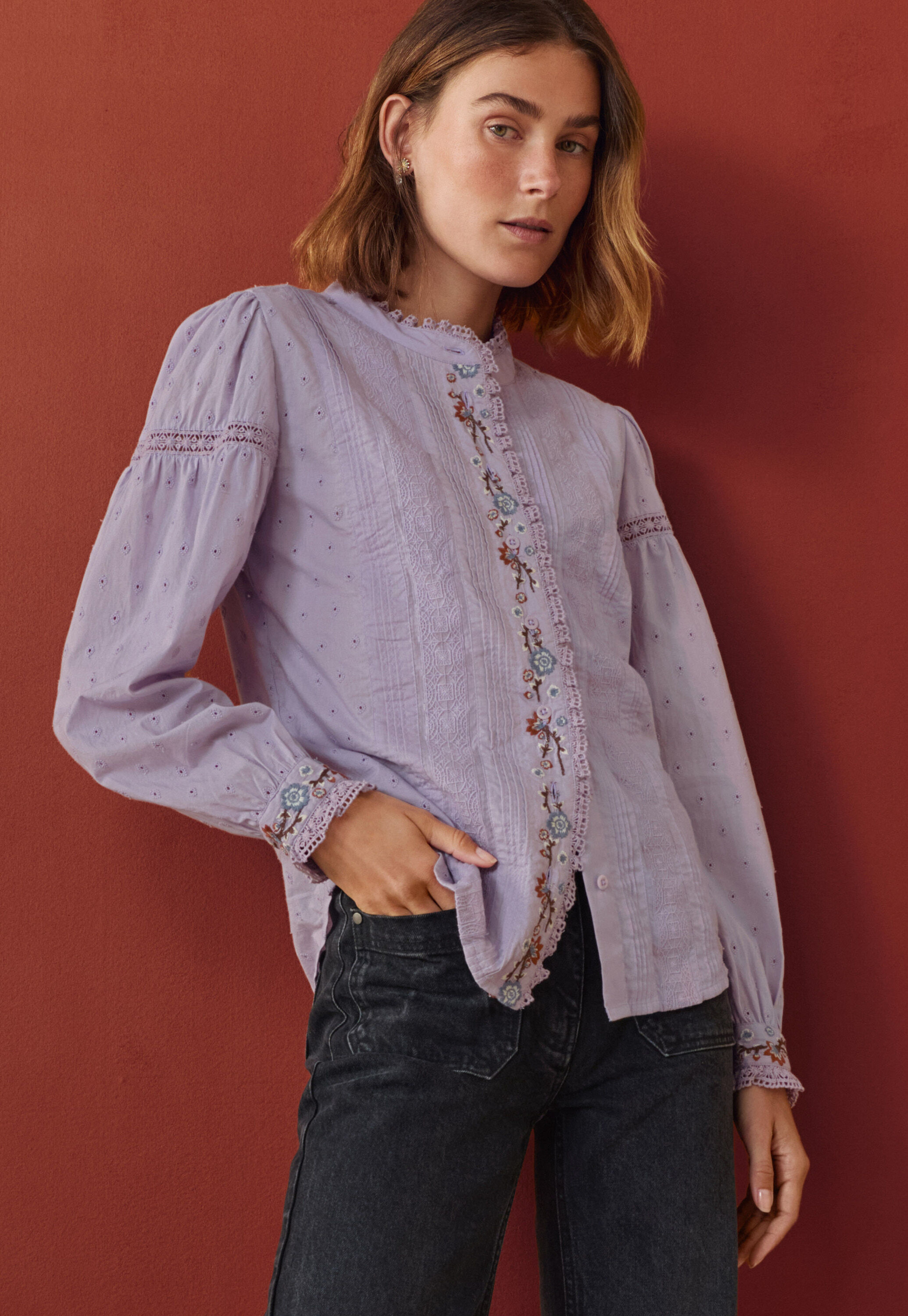 Cardigan mit Waffelmuster