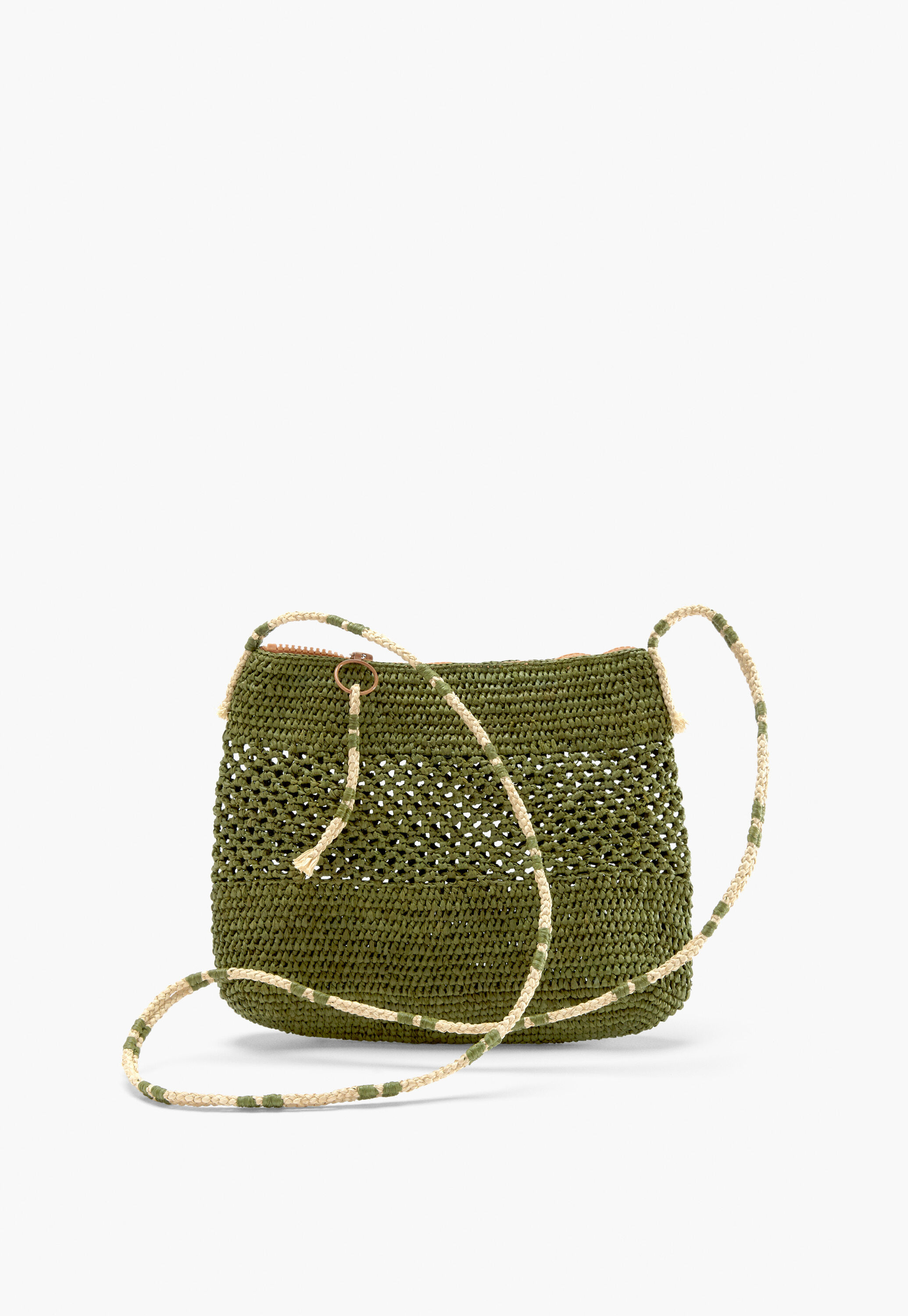 Geh&auml;kelte Crossbody-Tasche