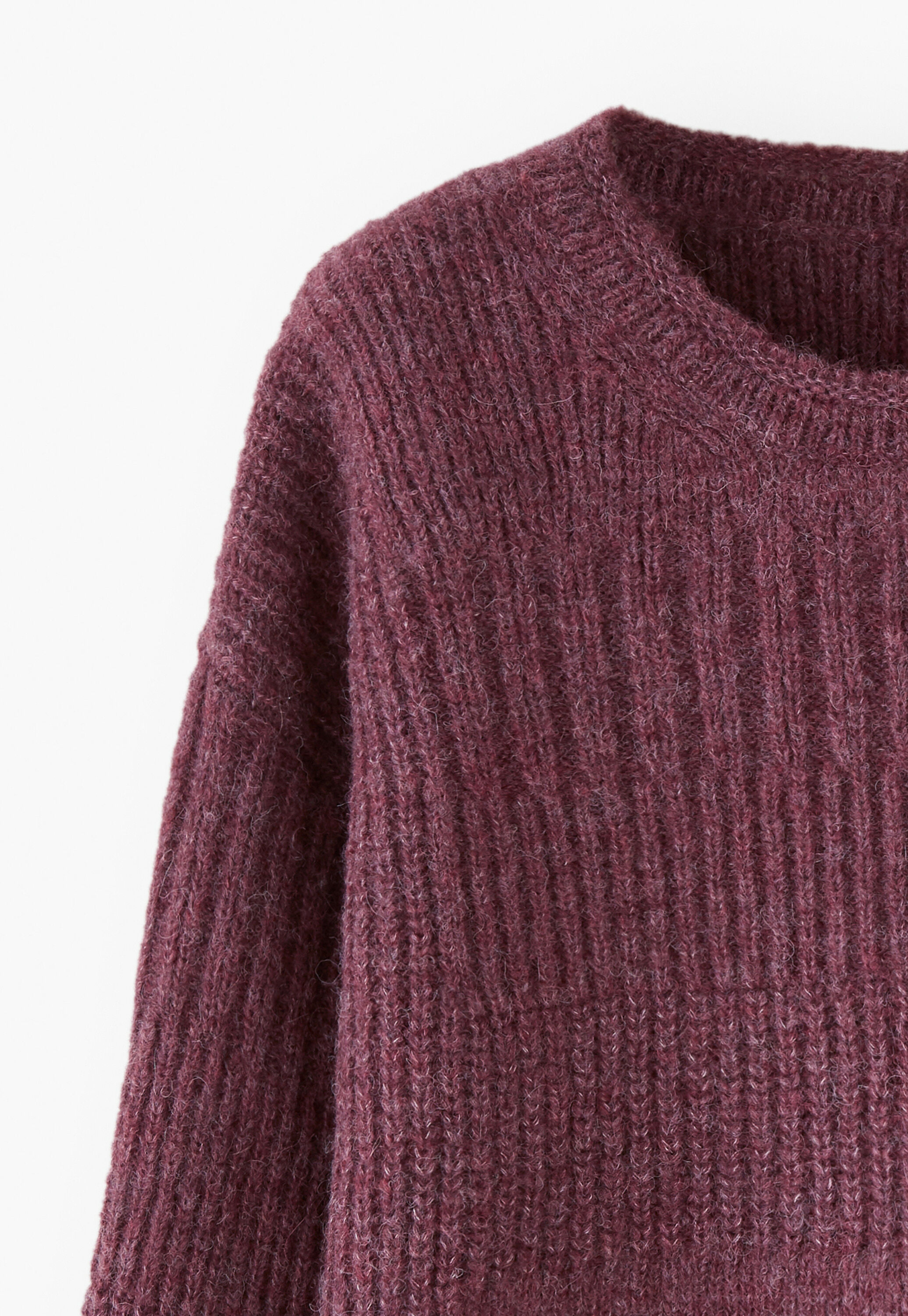 Ripppullover, Aubergine, large