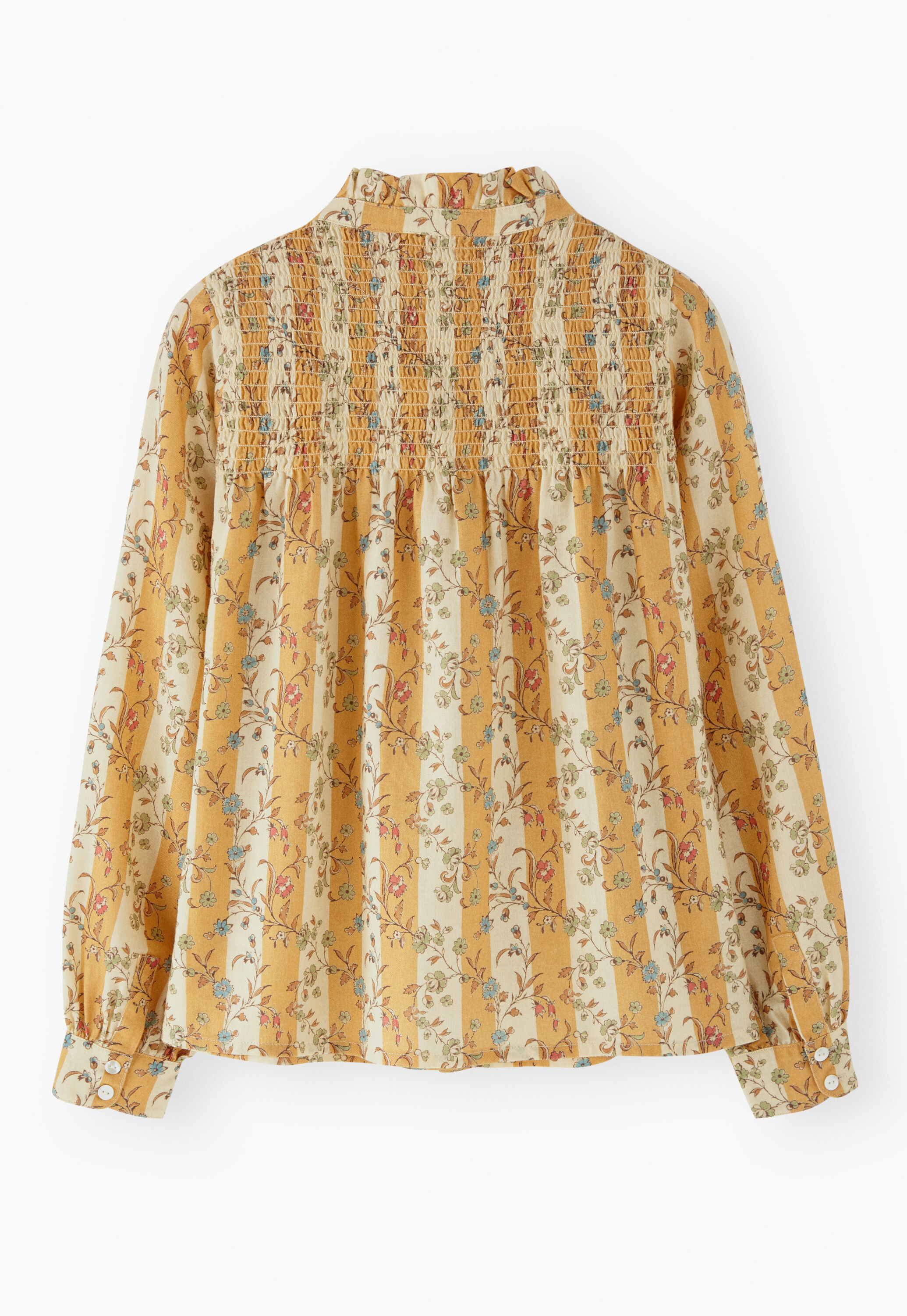 Print-Bluse, Zartes Gelb, large