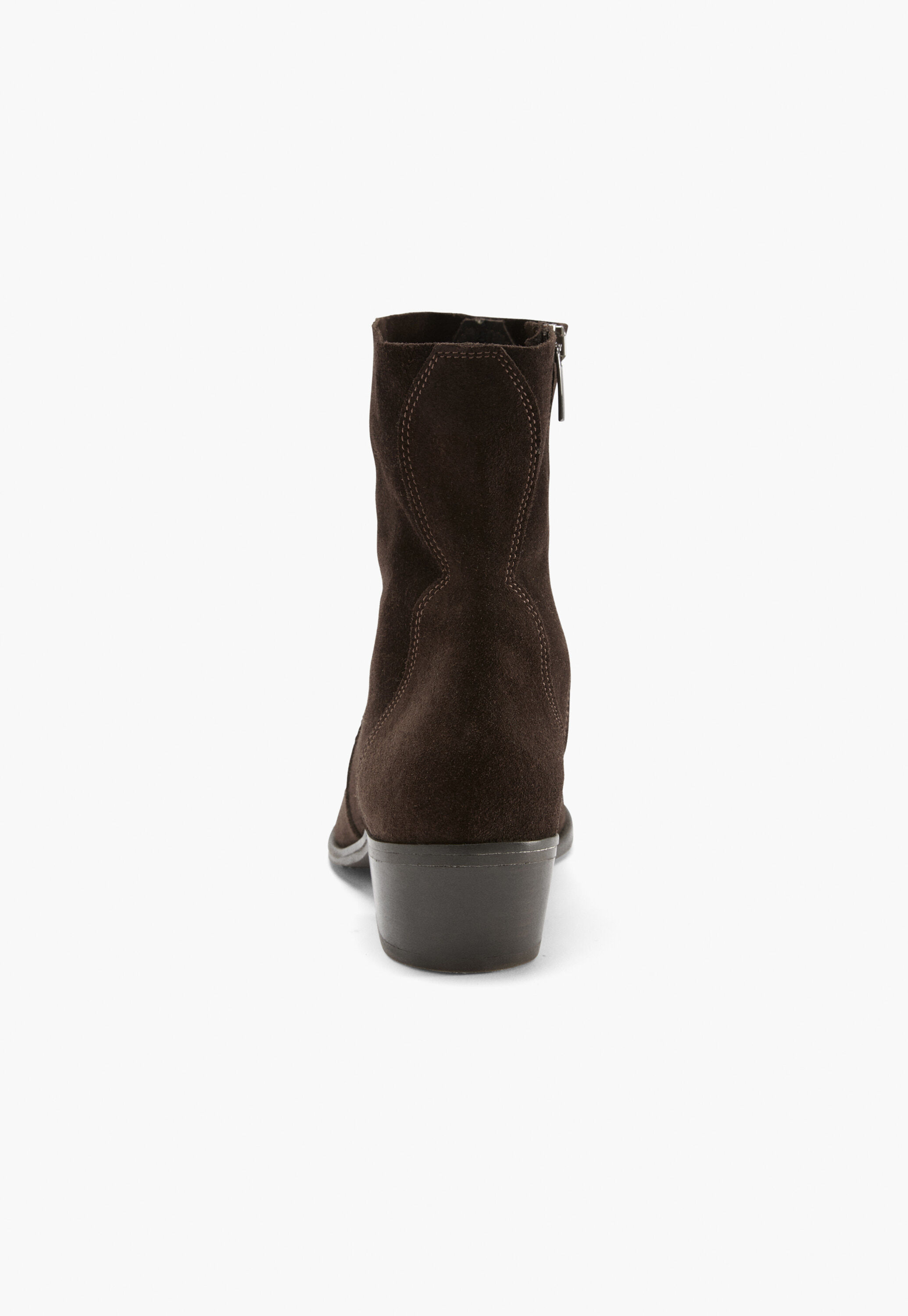 Boots mit Nietendetail, Espresso, large