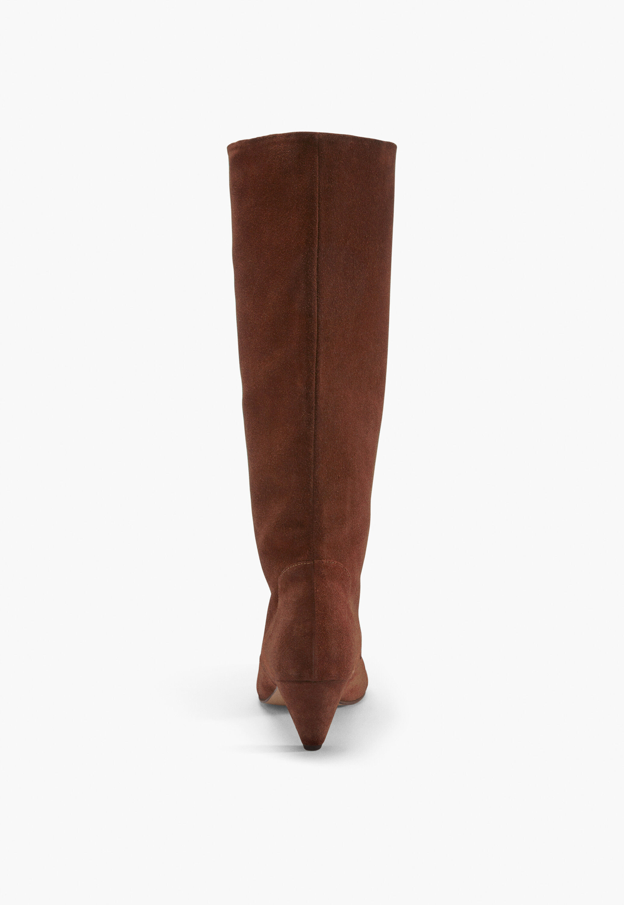 Stiefel mit Absatz, Schokolade, large