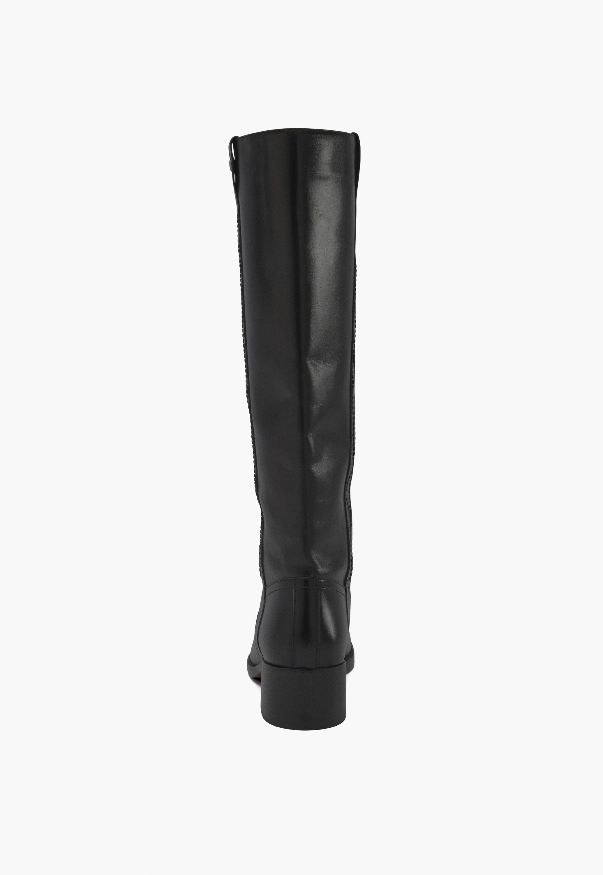 Kniehohe Stiefel, Schwarz, large