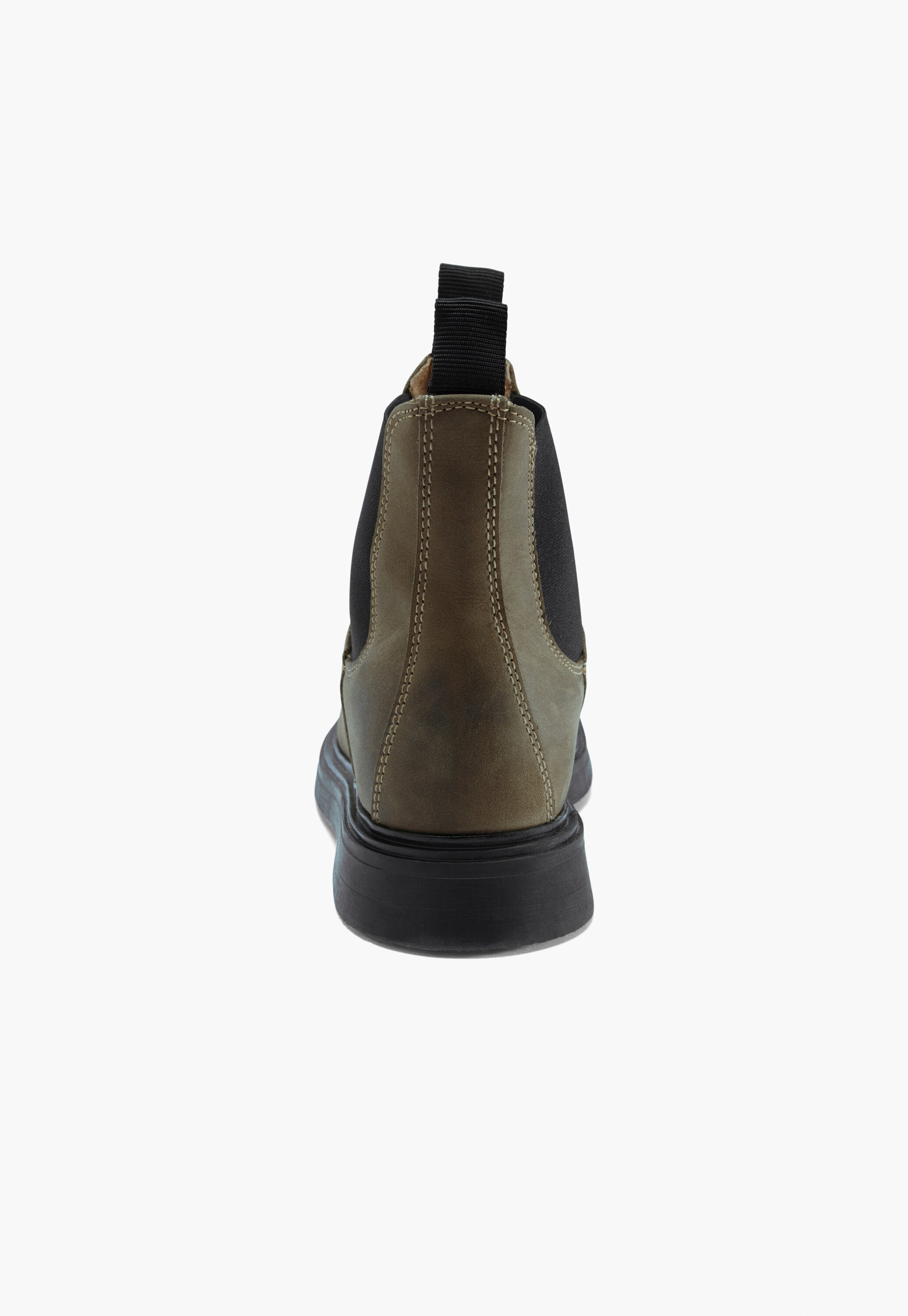 Robuste Chelsea Boots, Oliv, large