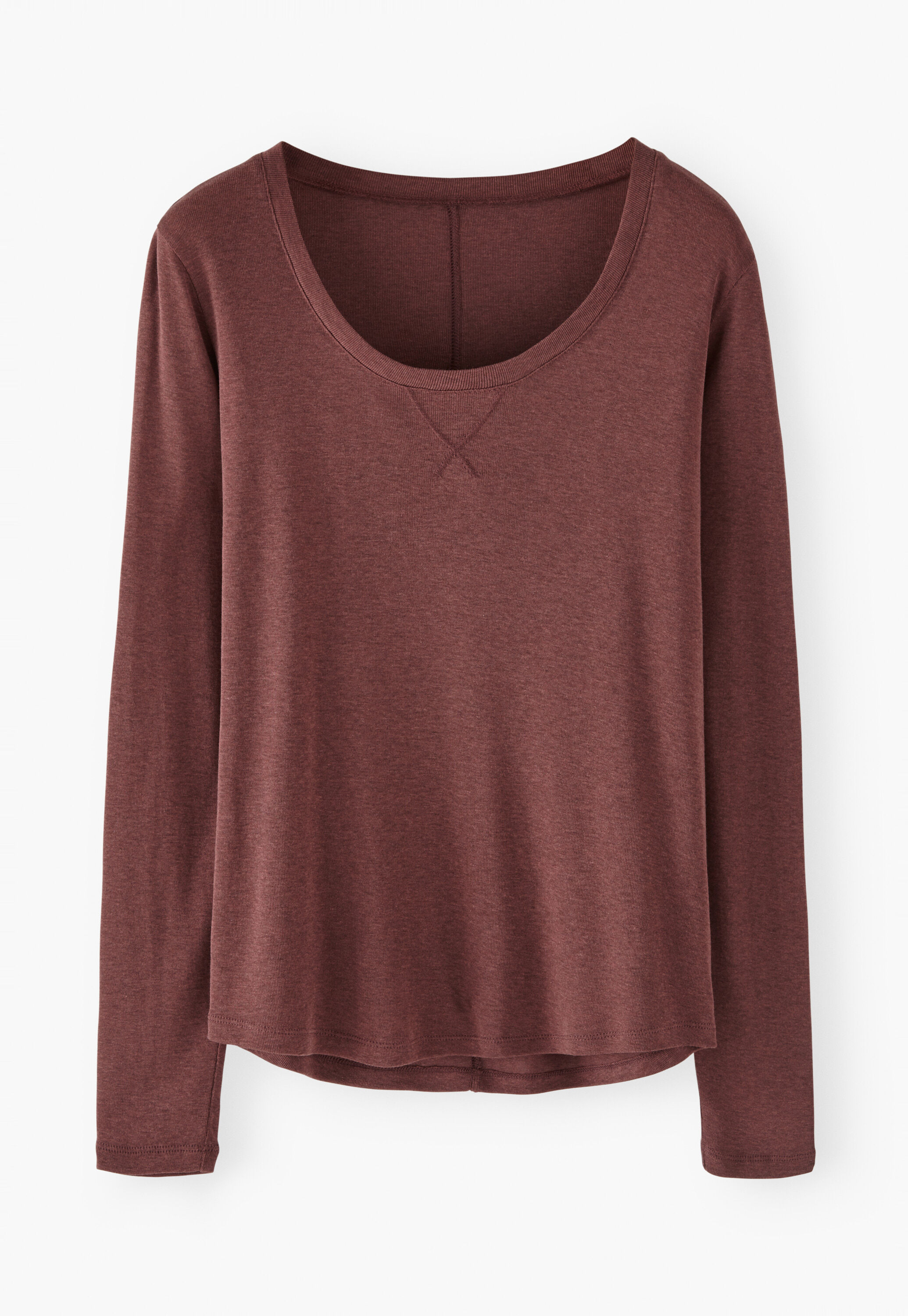 Top mit U-Ausschnitt, Traube, large