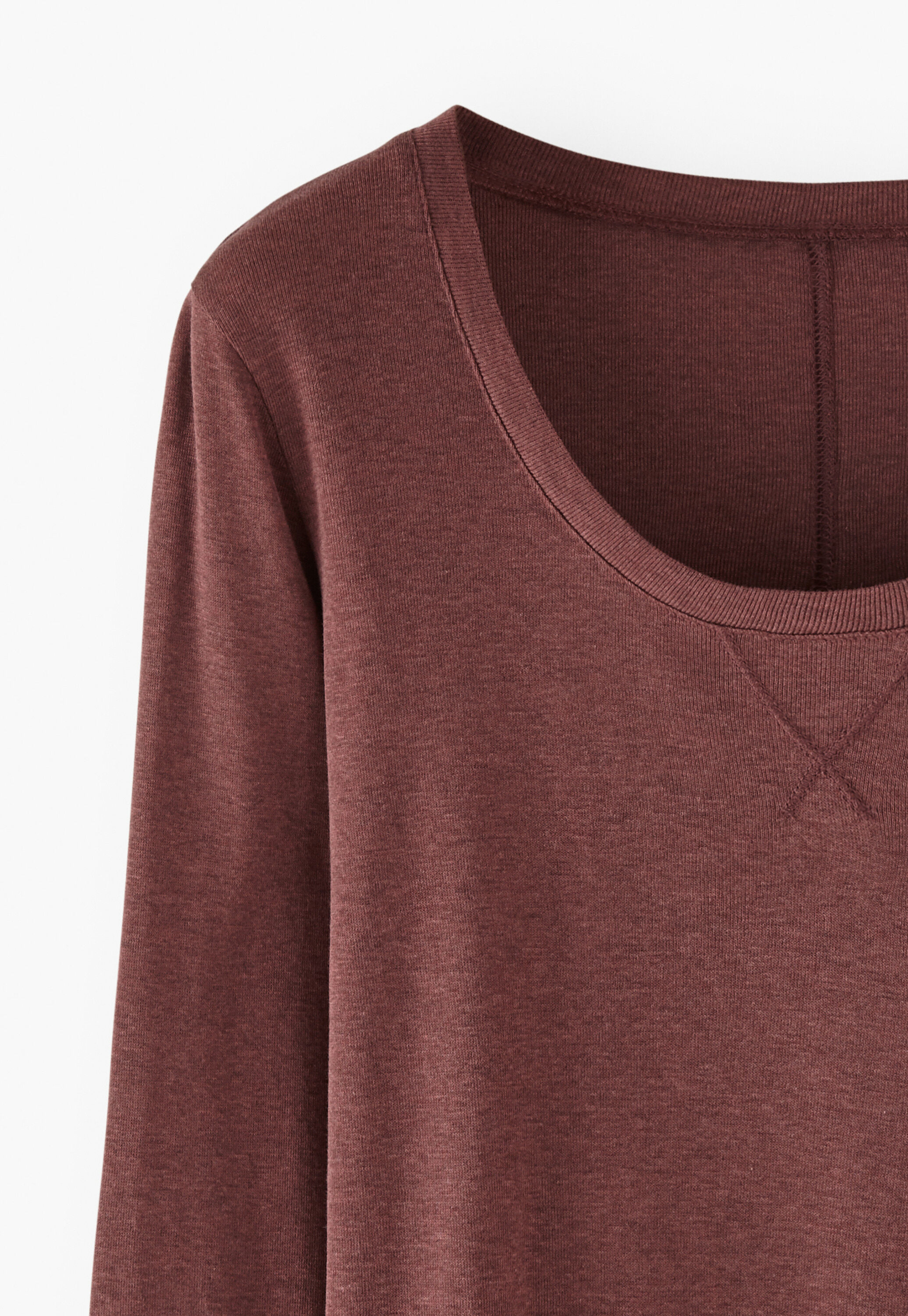 Top mit U-Ausschnitt, Traube, large
