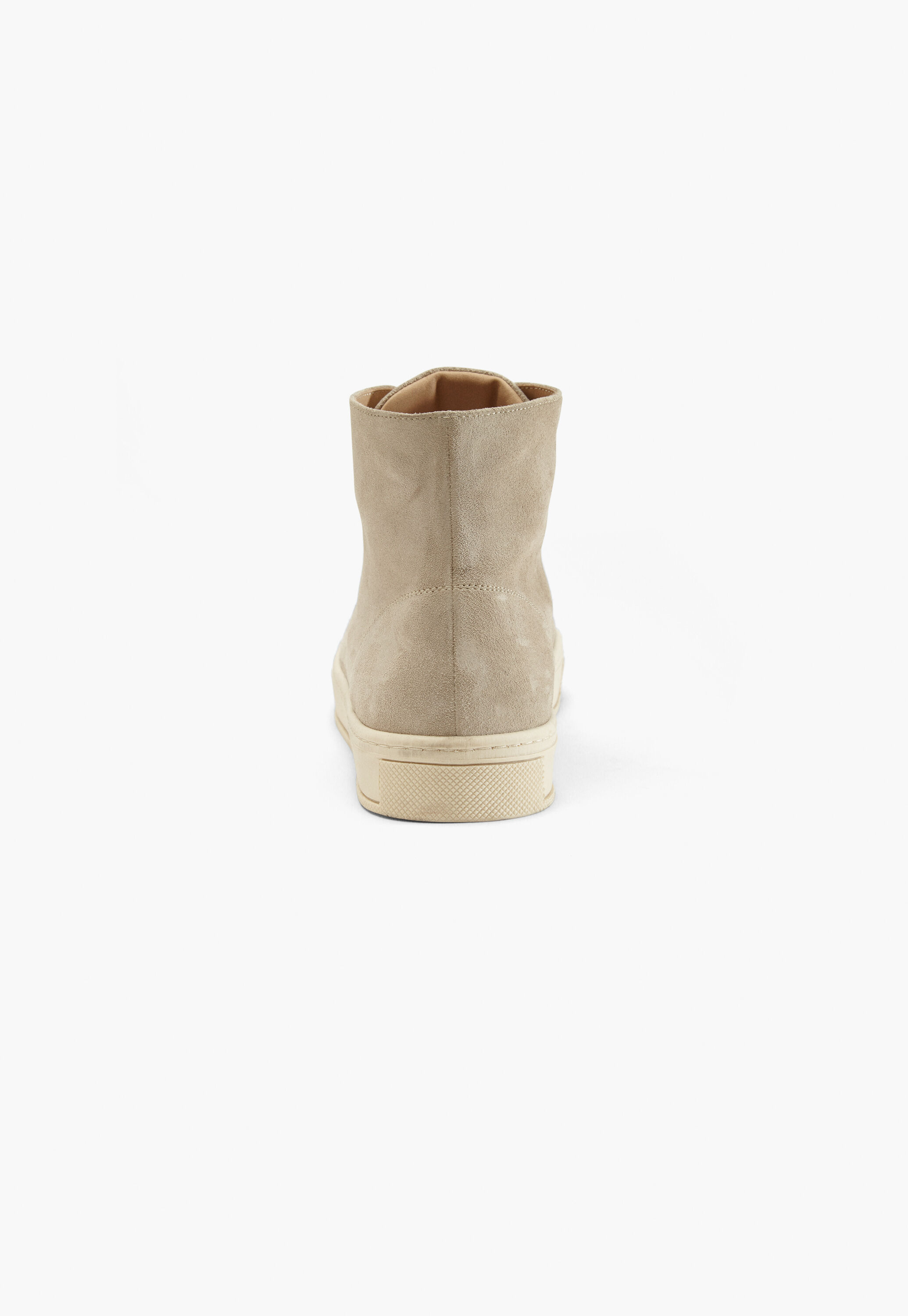 Hohe Sneaker, Tonbeige, large