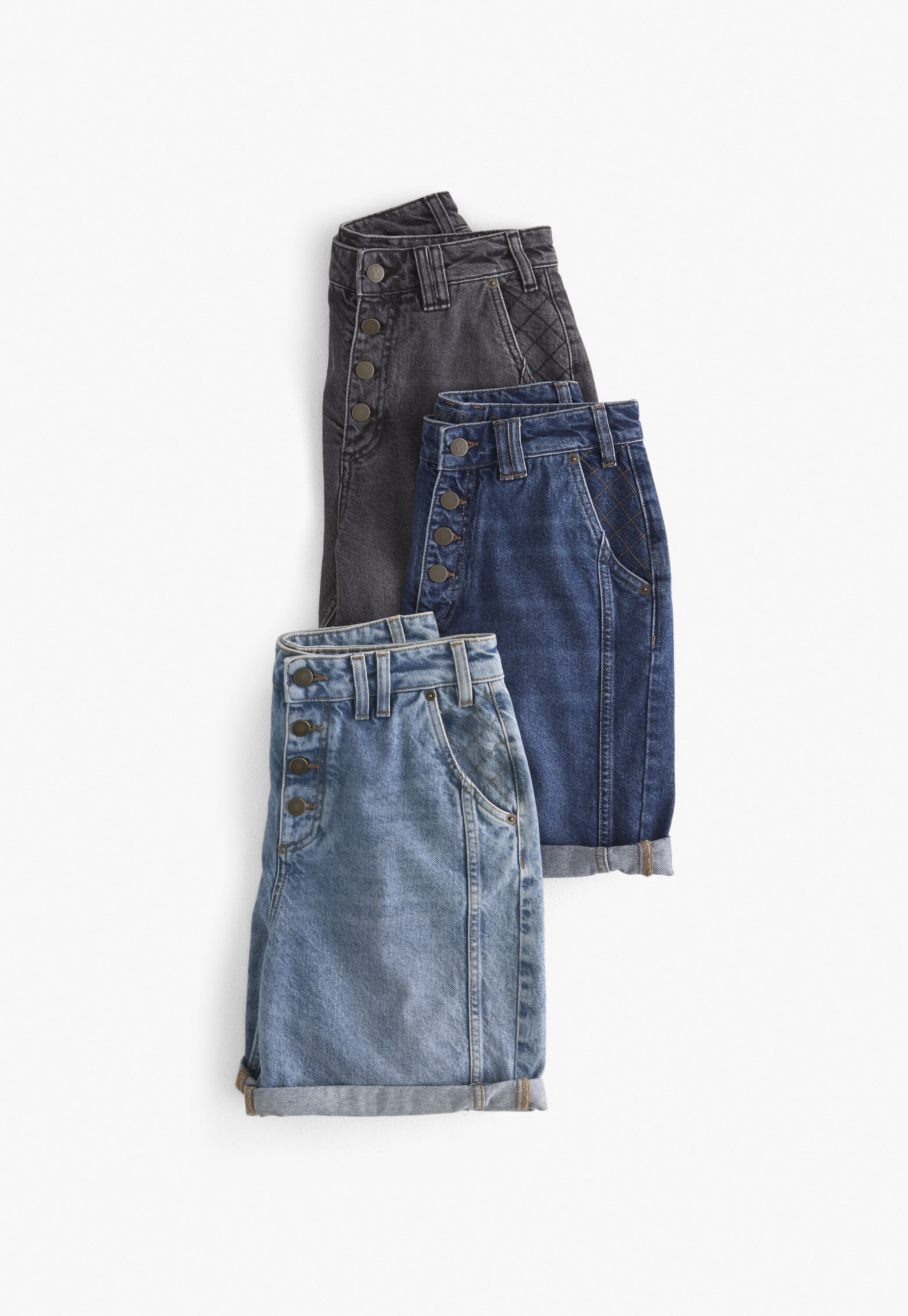 Shorts aus Denim