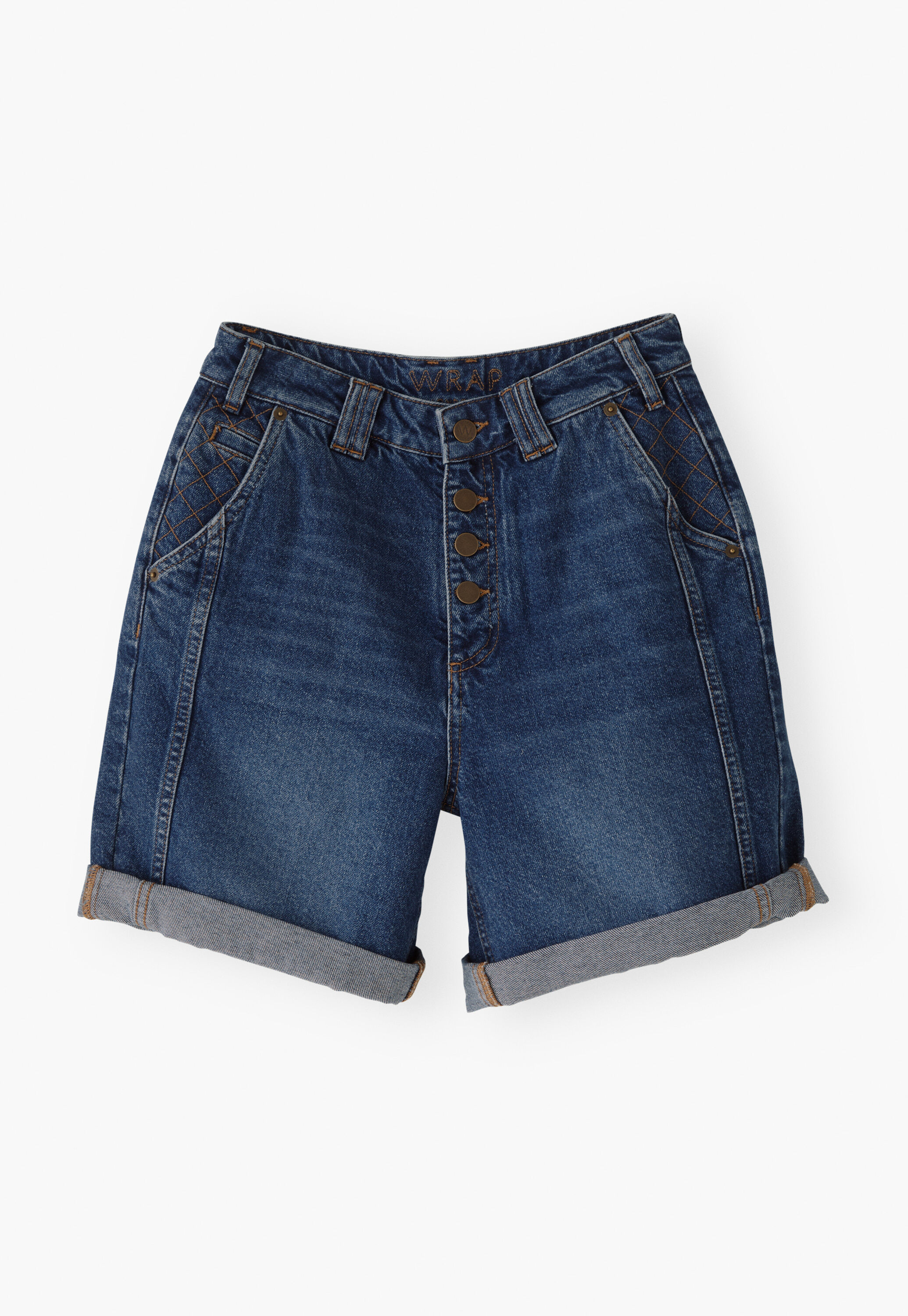 Shorts aus Denim, Mid-Vintage, large