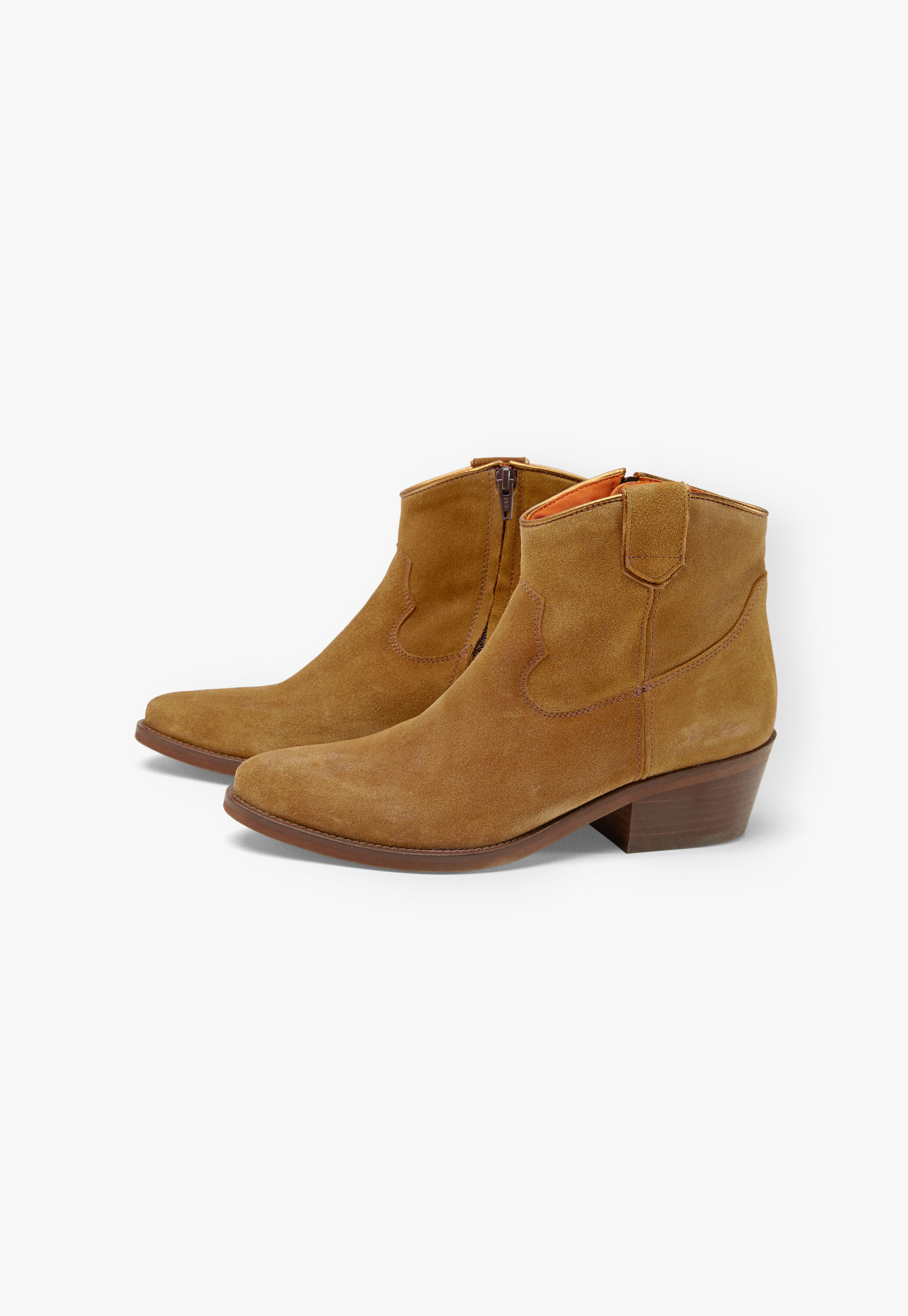 Wildleder-Stiefeletten