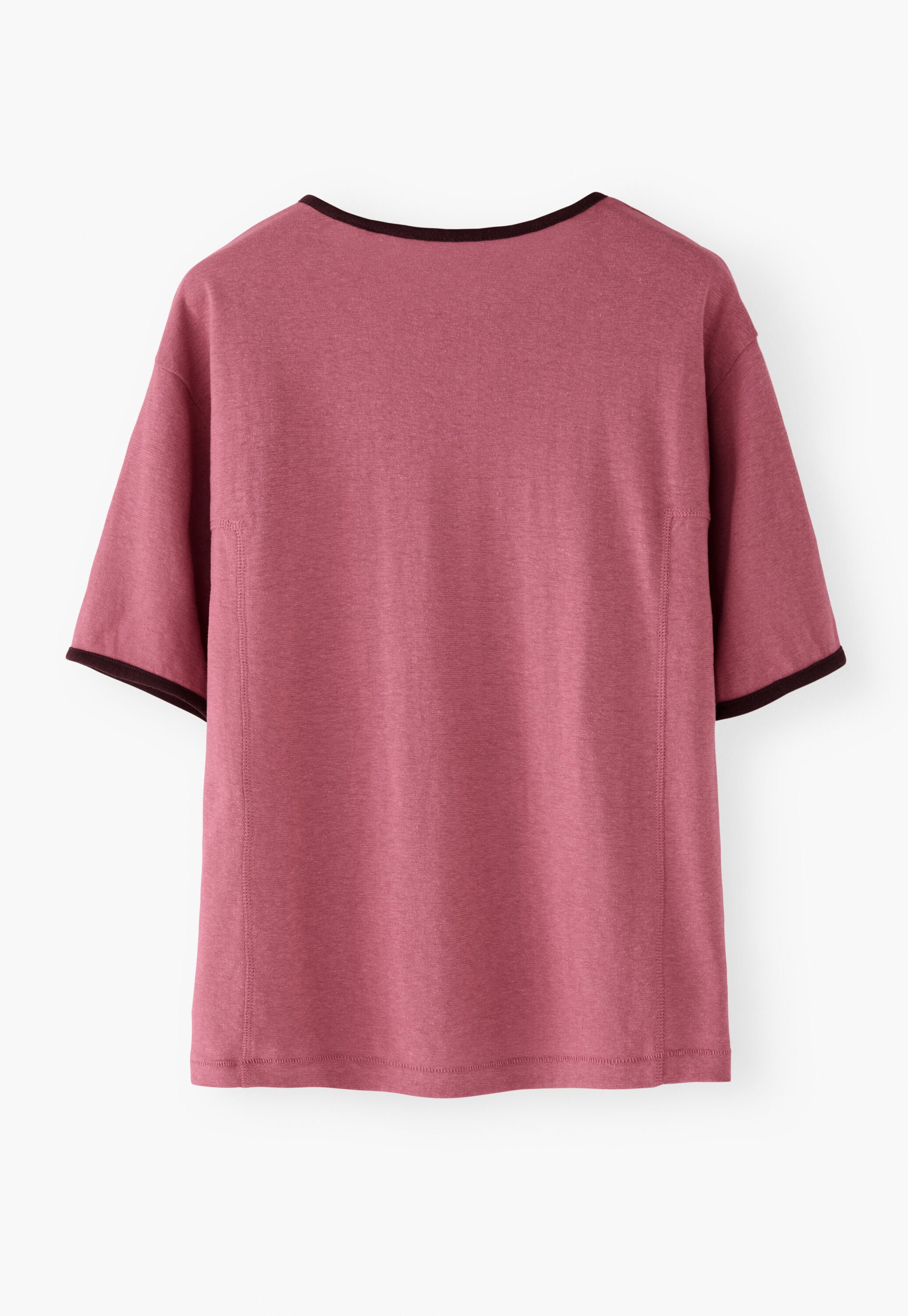 Jersey-T-Shirt, Rauchiges Ros&eacute;, large