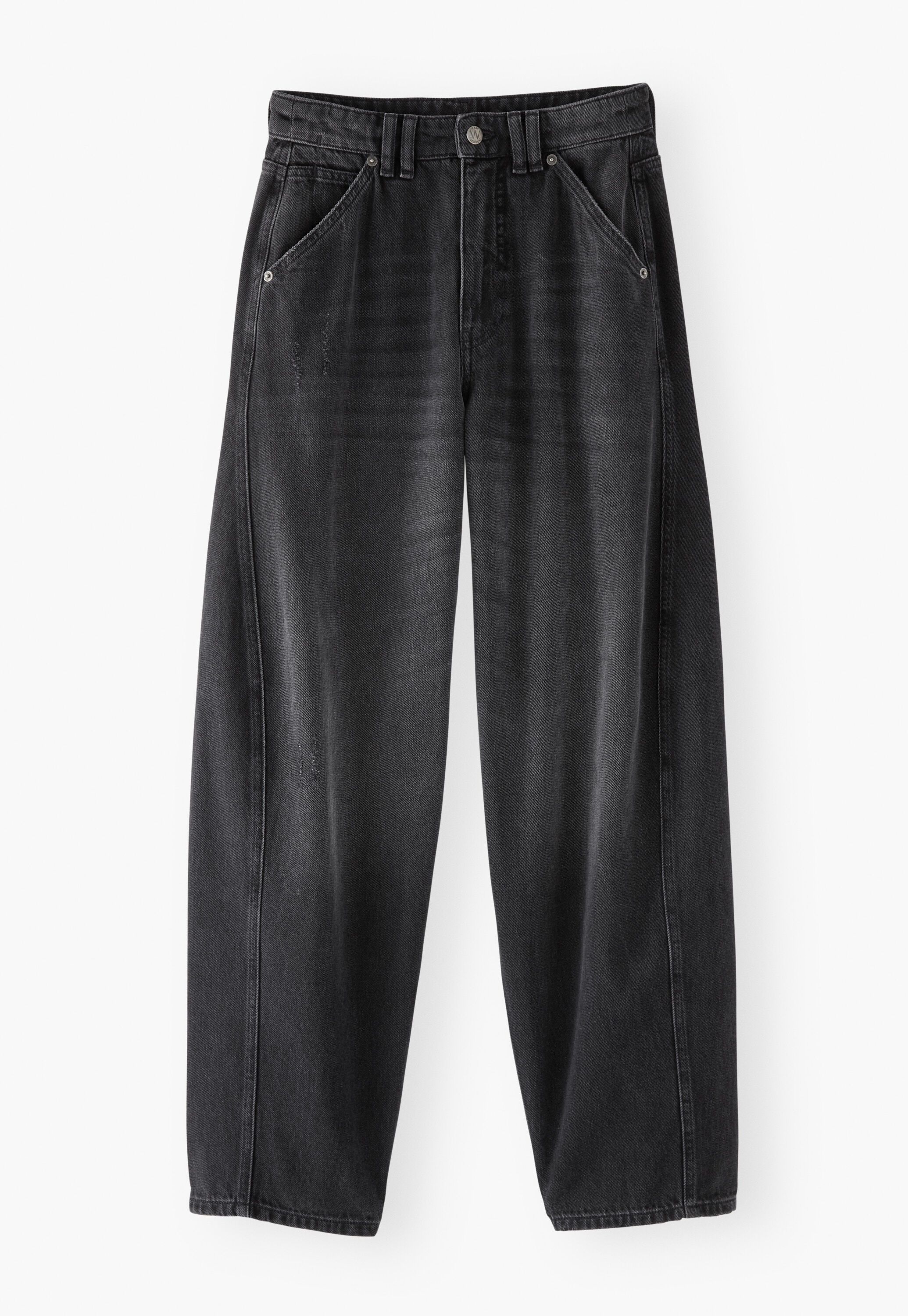 Jeans mit Nahtdetails