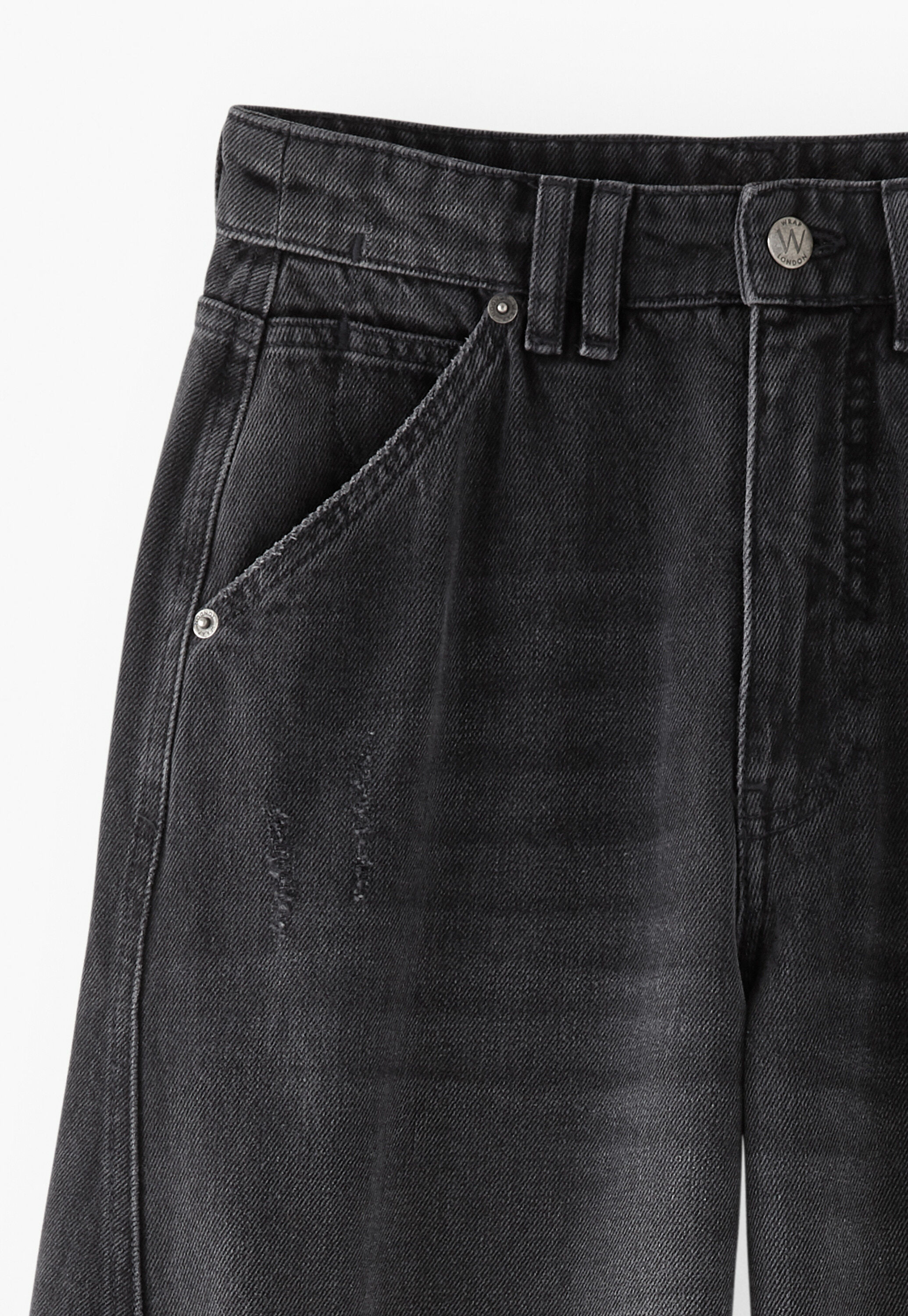 Jeans mit Nahtdetails
