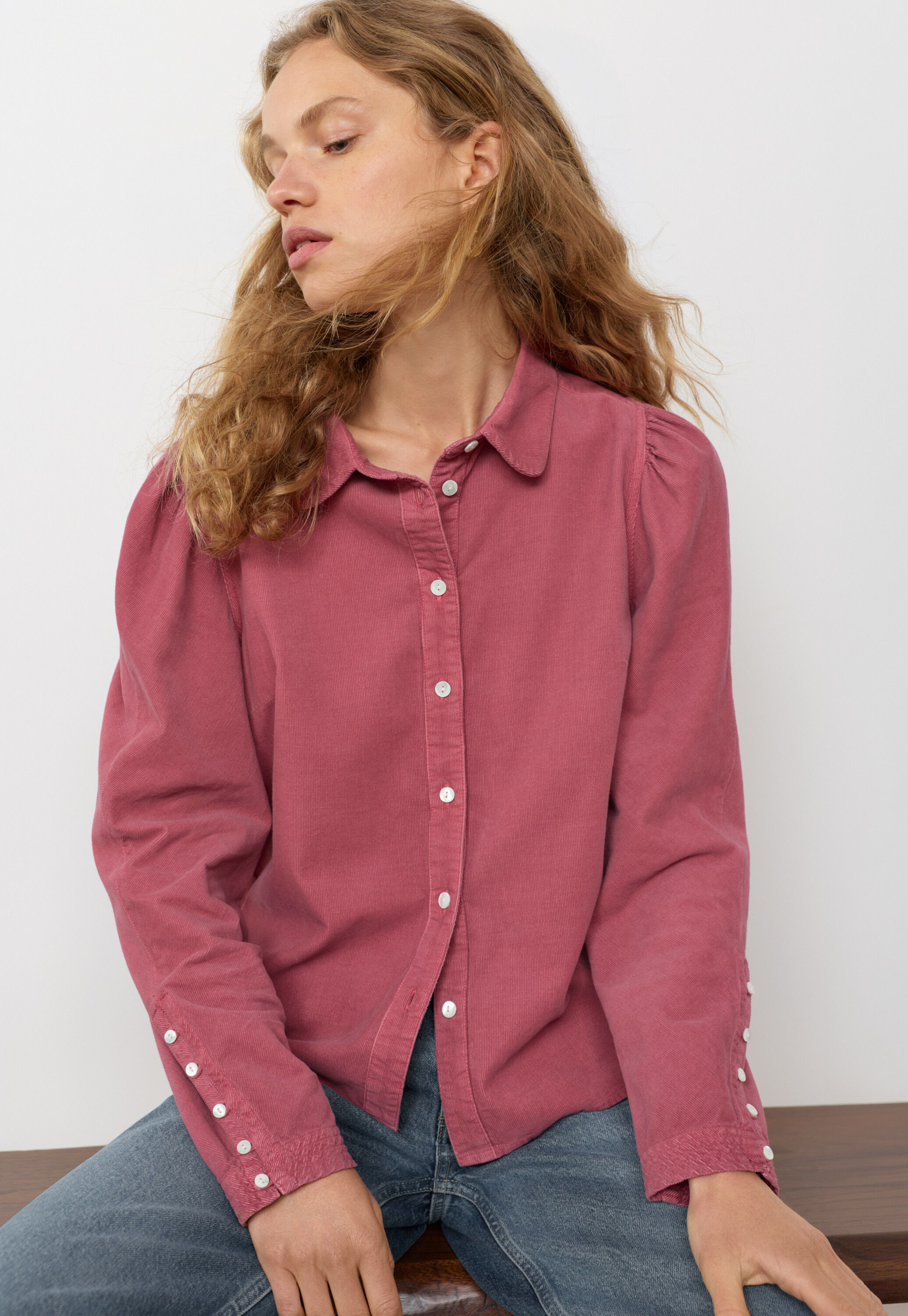 Durchgekn&ouml;pfte Bluse