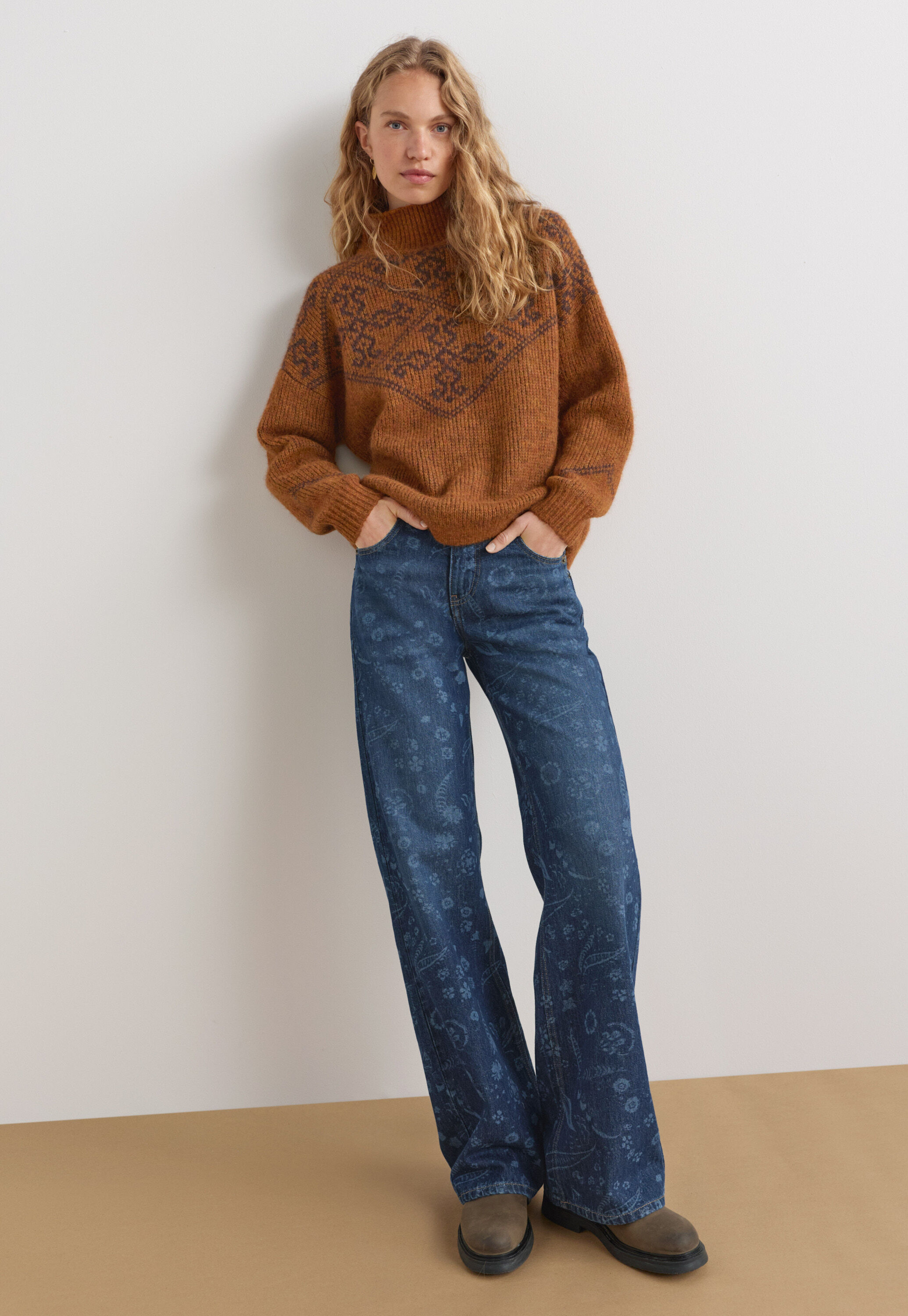 Jeans mit Laser-Effekt