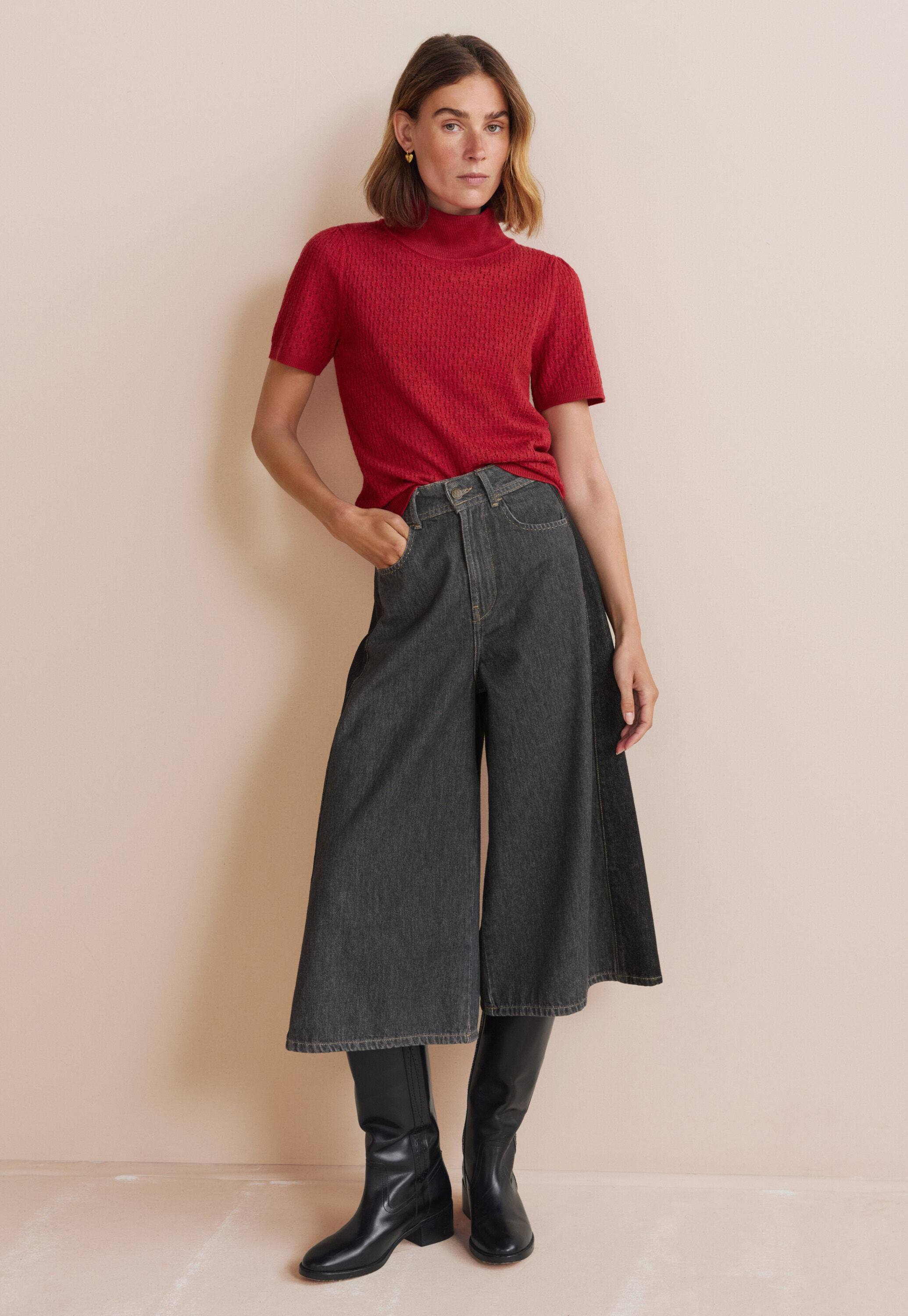 Denim Culotte
