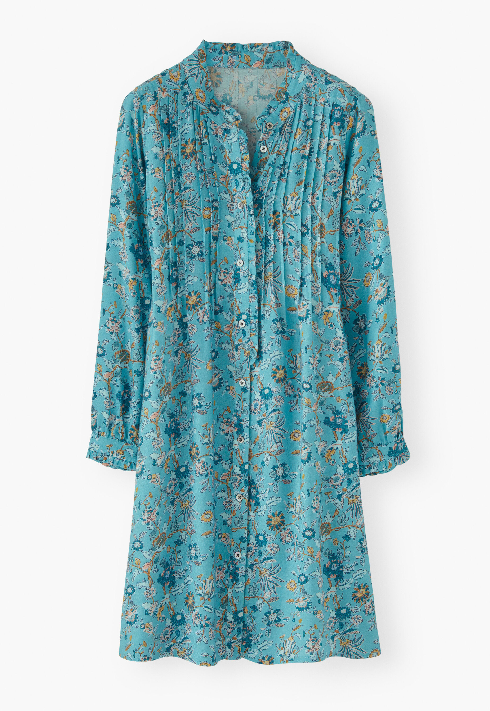Bedrucktes Hemdblusenkleid