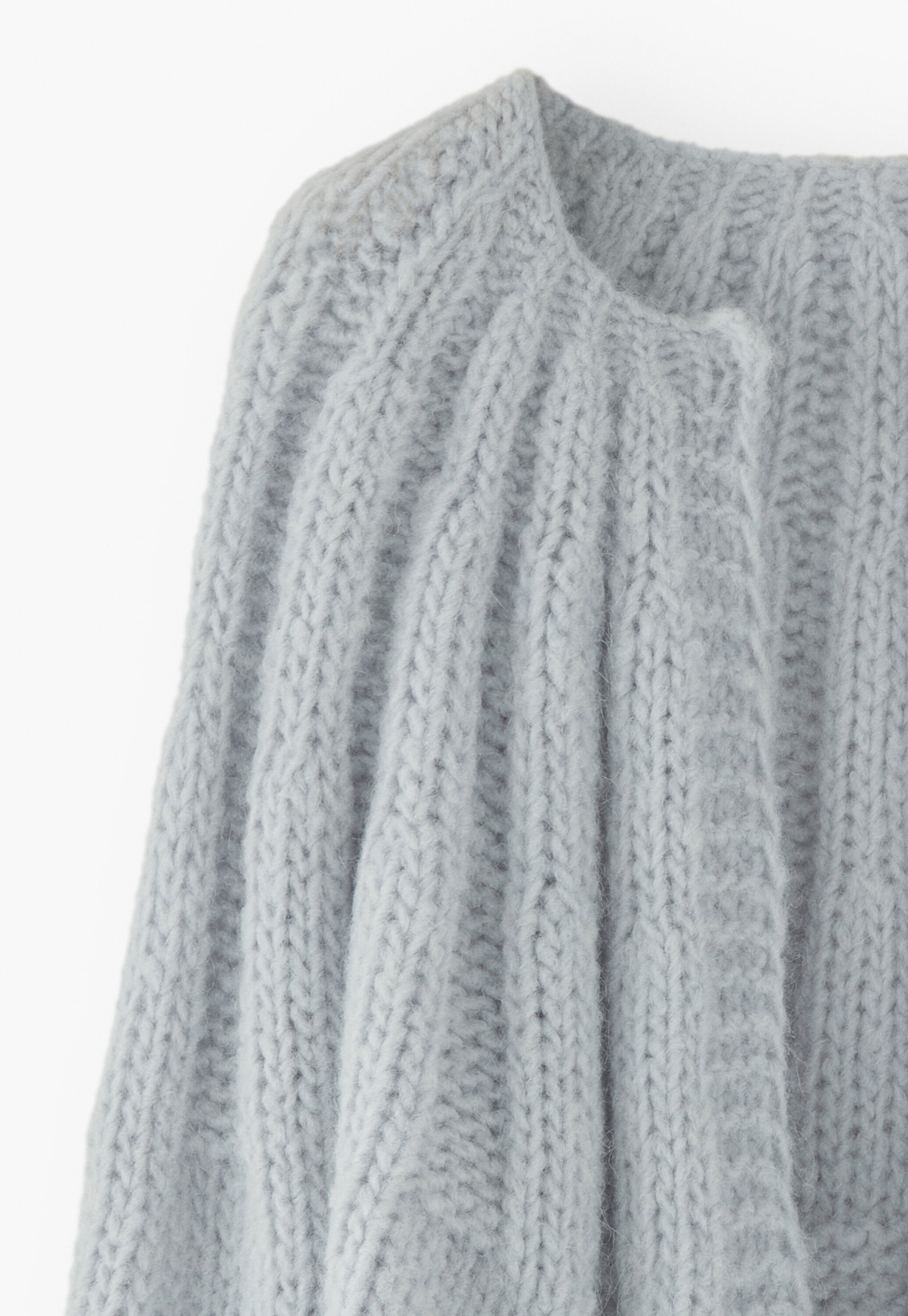 Handgestrickter Cardigan