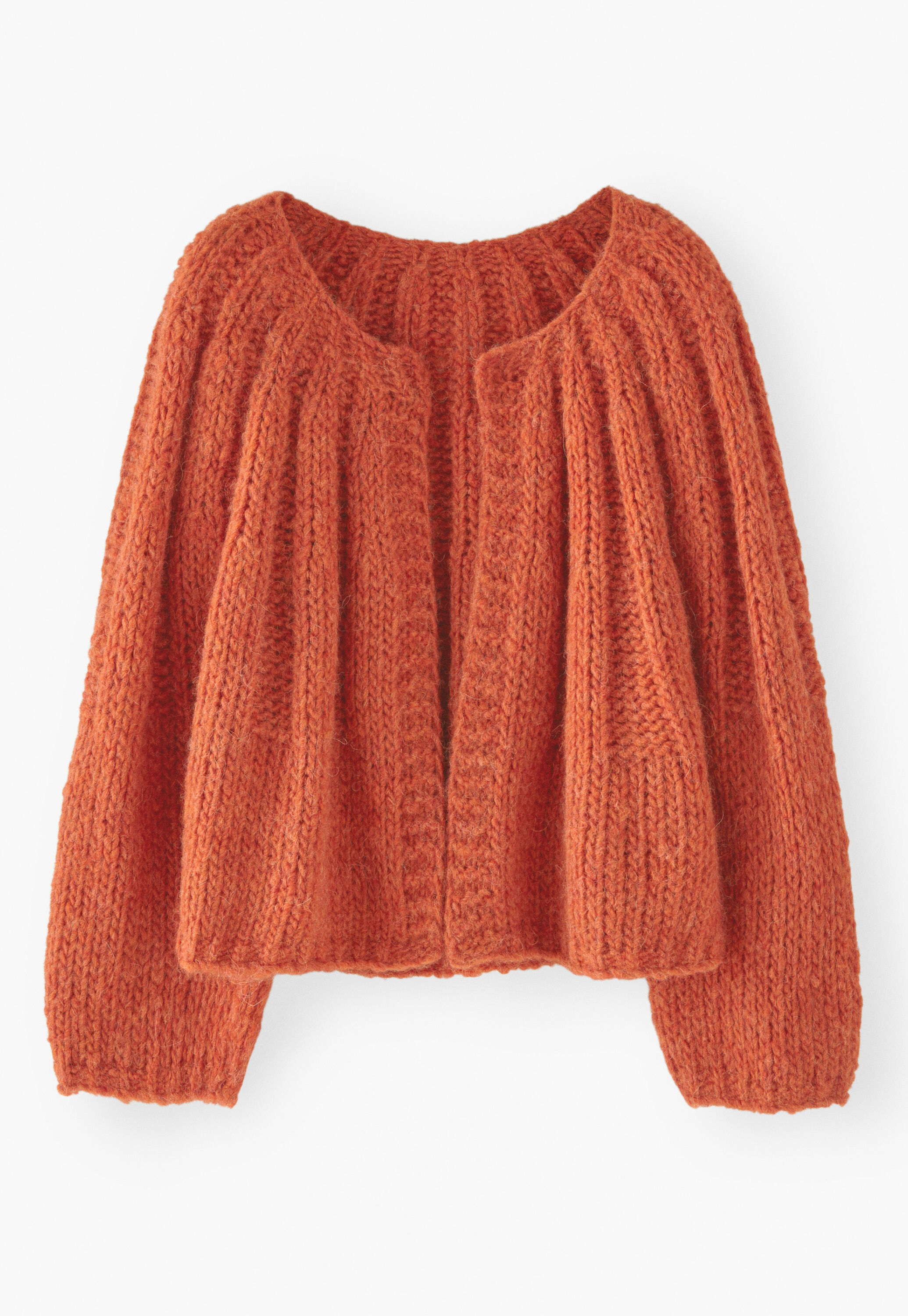 Handgestrickter Cardigan