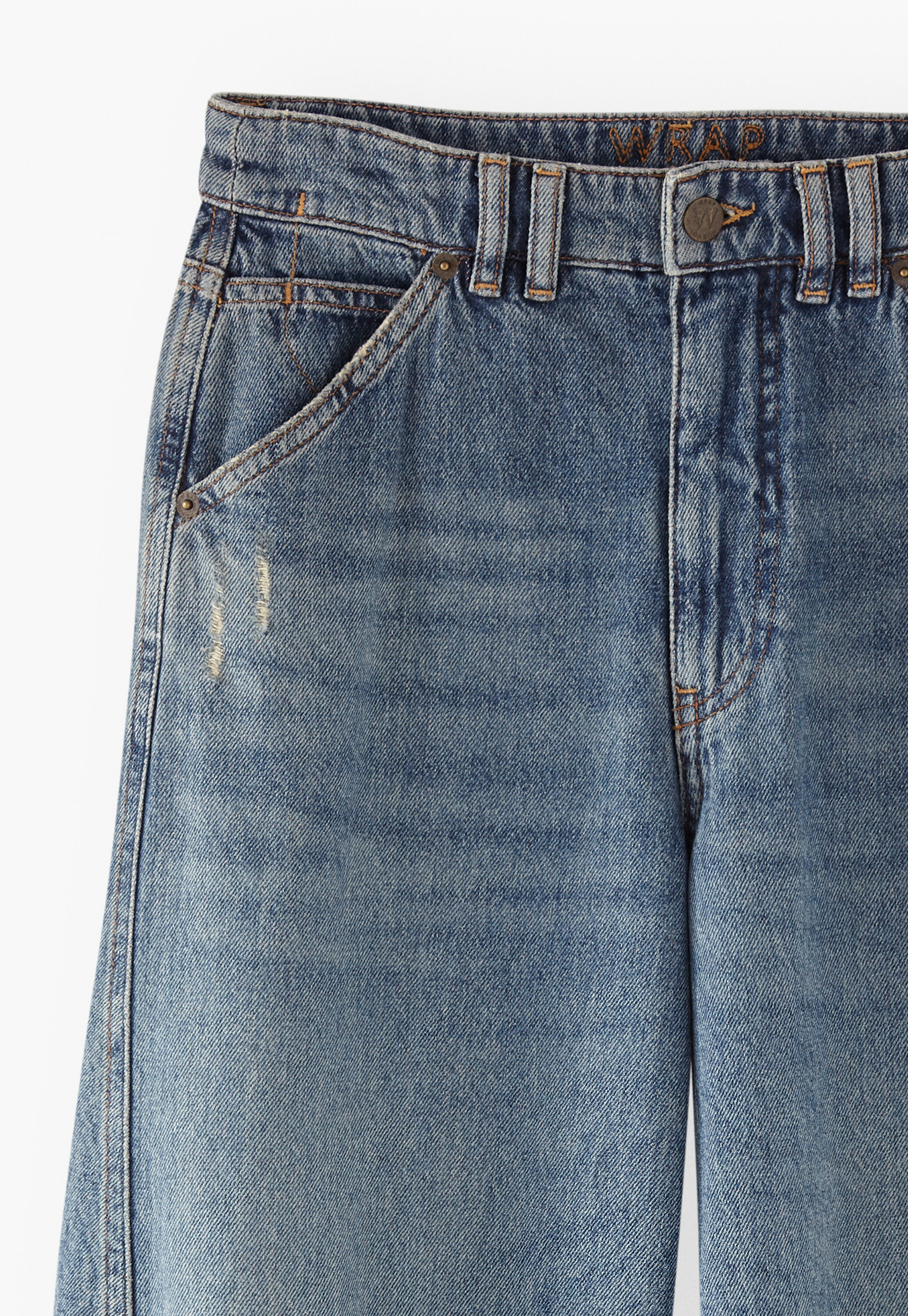 Jeans mit Nahtdetails