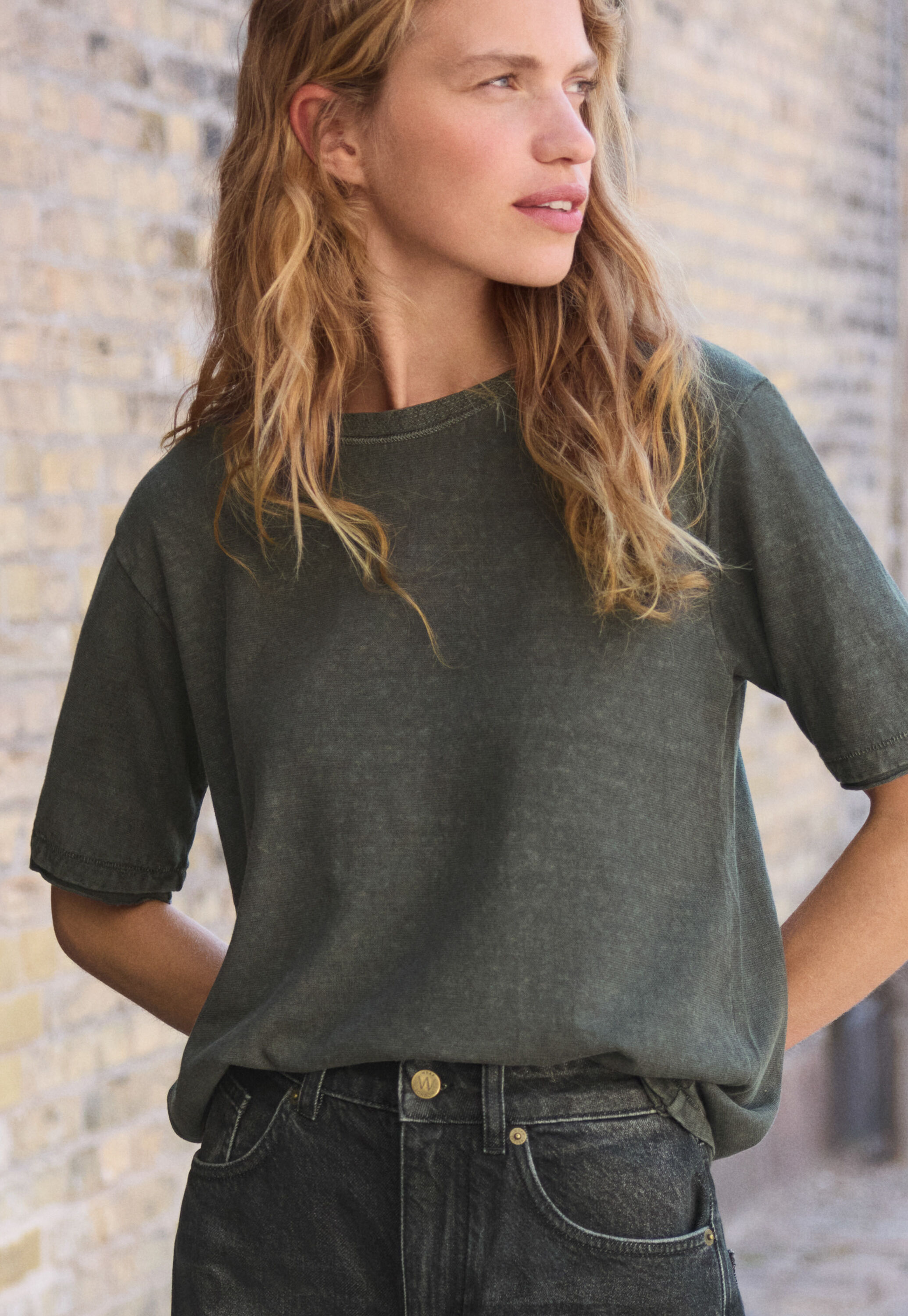 Kastiges T-Shirt