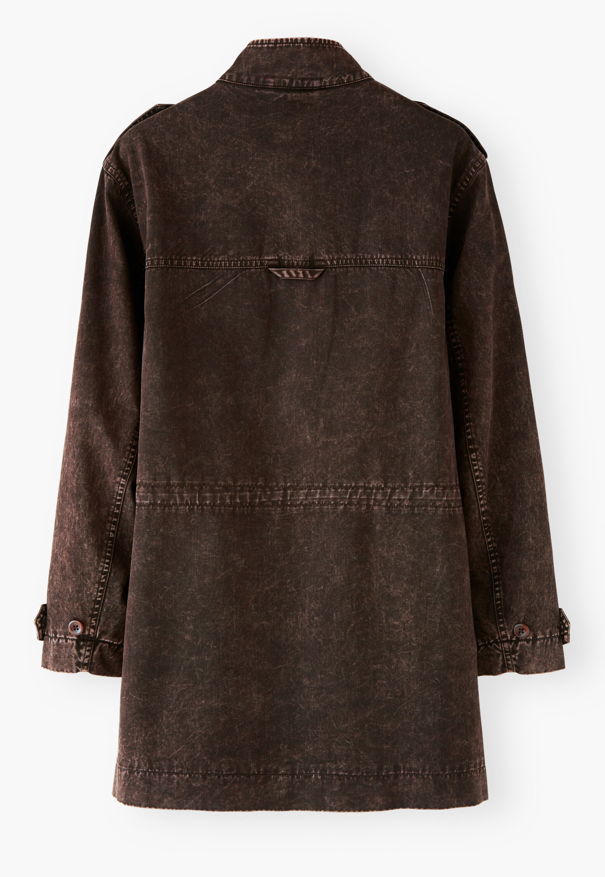 Jacke in Waschoptik