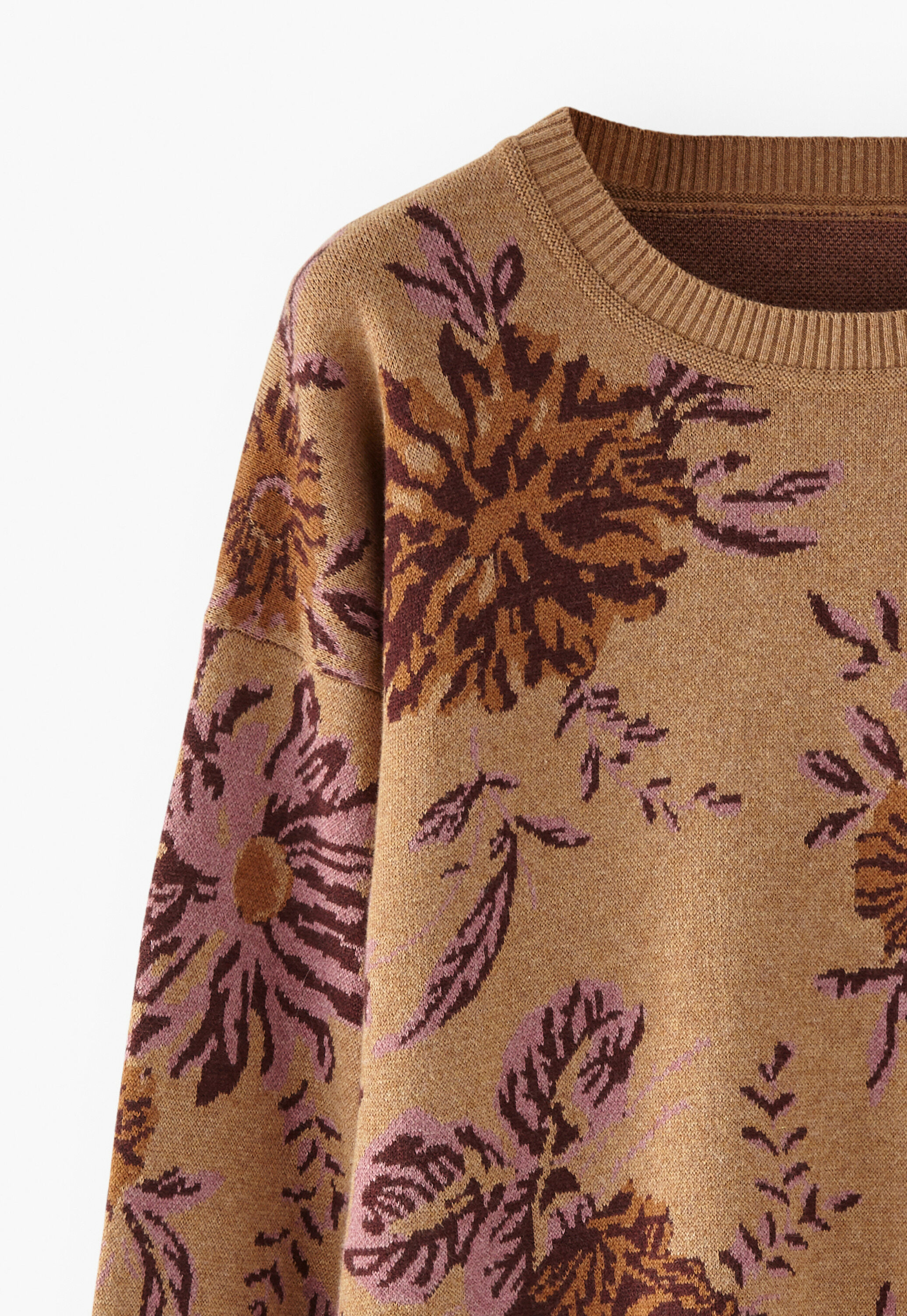 Jacquard-Pullover