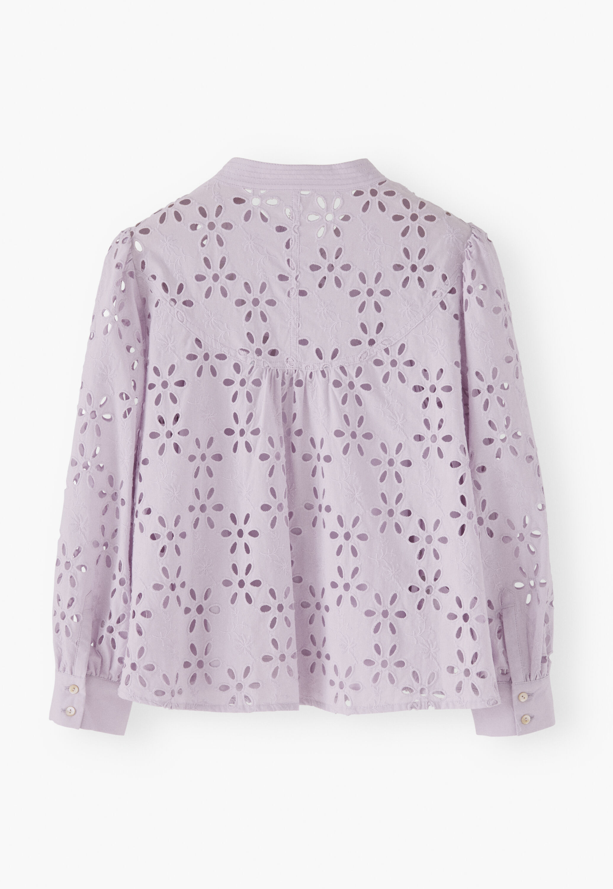 Cutwork-Bluse