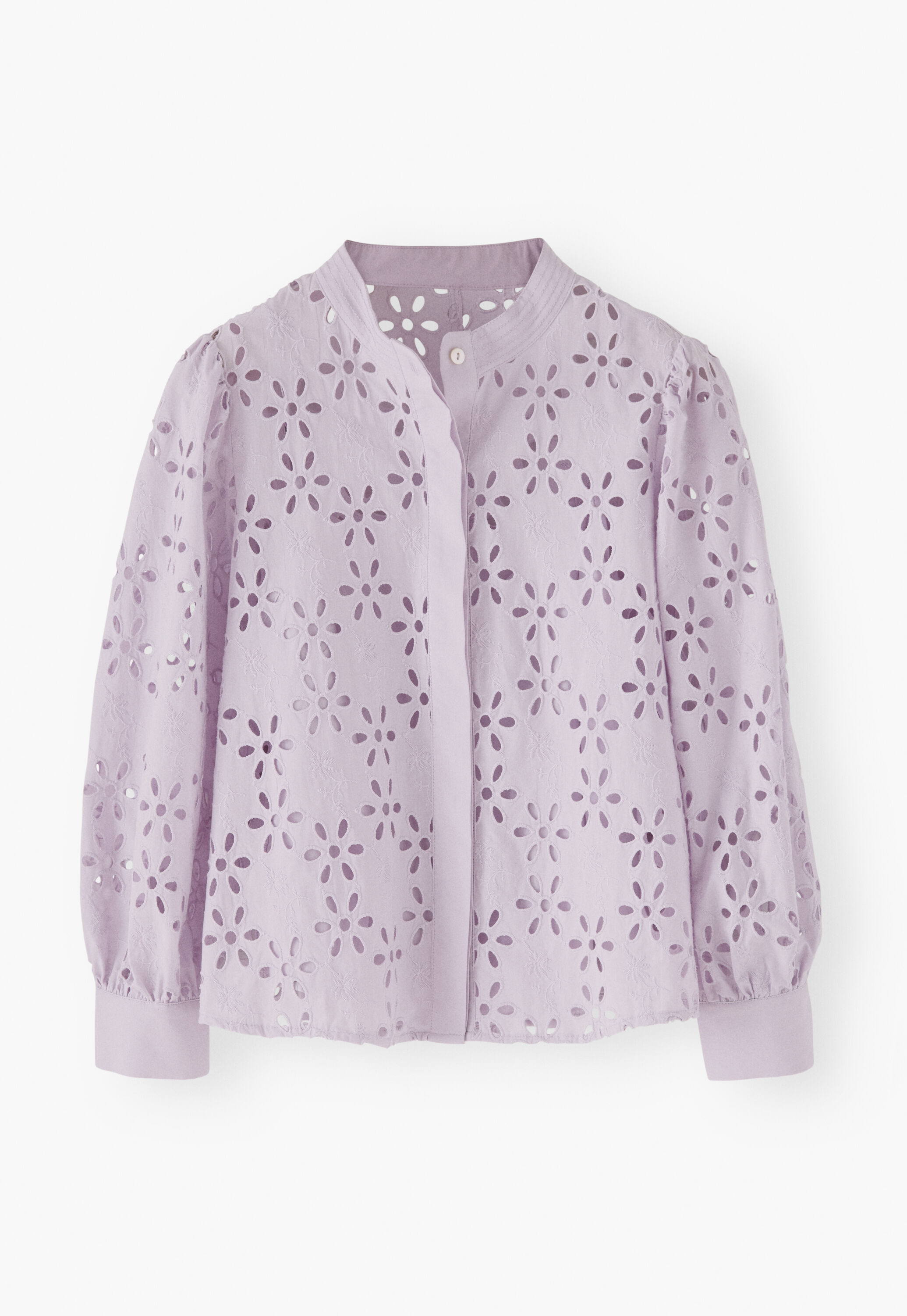 Cutwork-Bluse