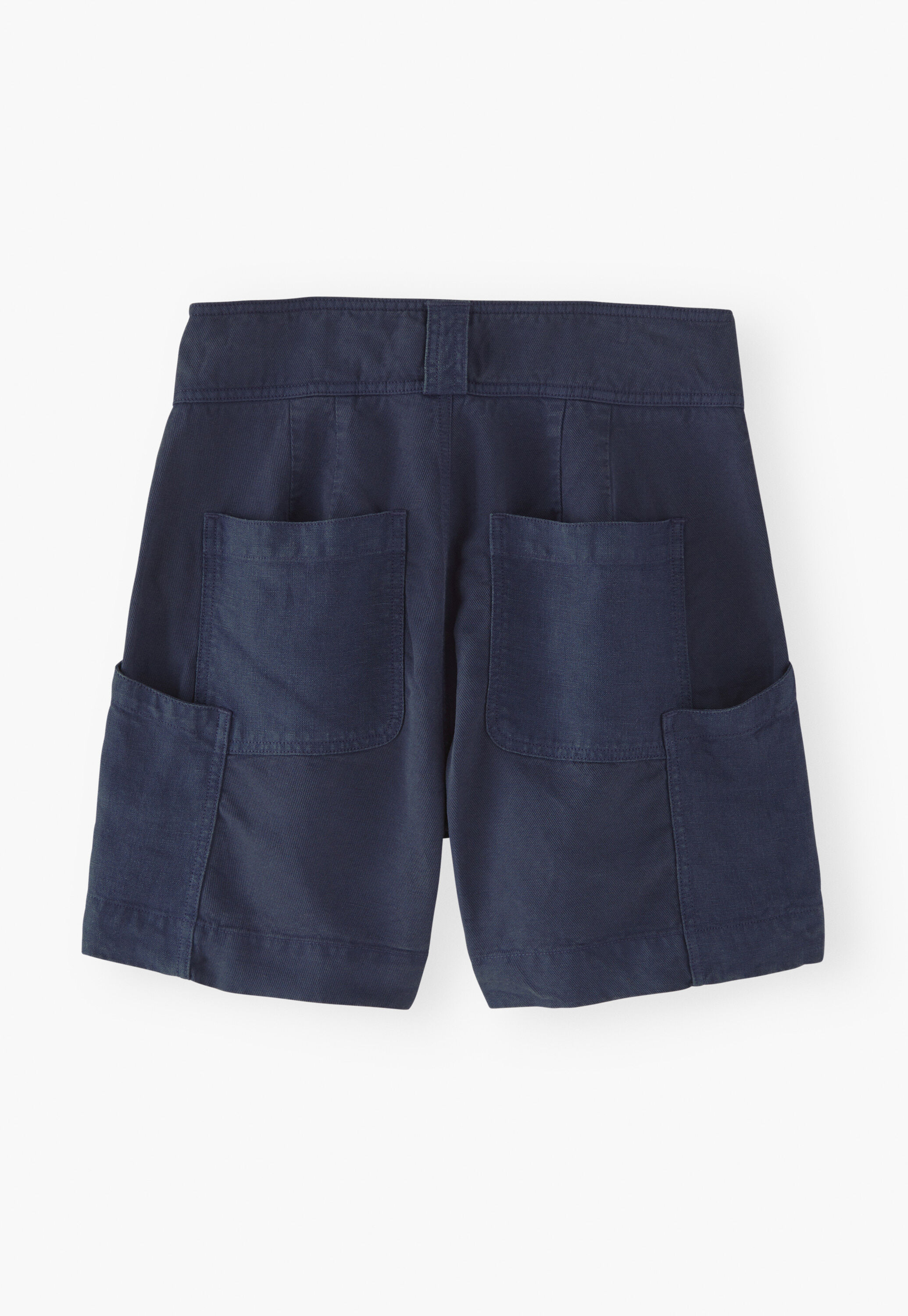 Kontraststoff-Shorts