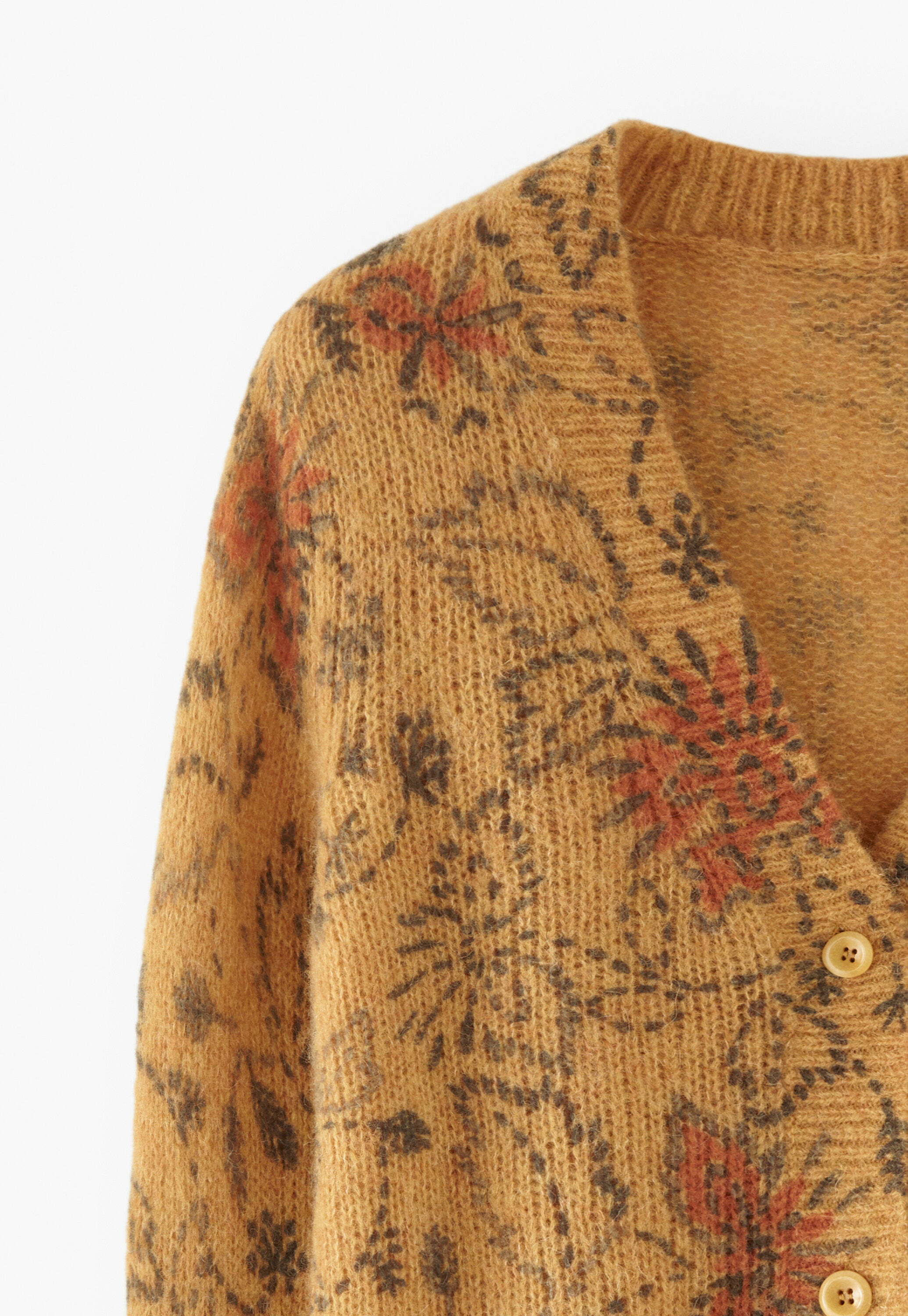 Bedruckter Cardigan