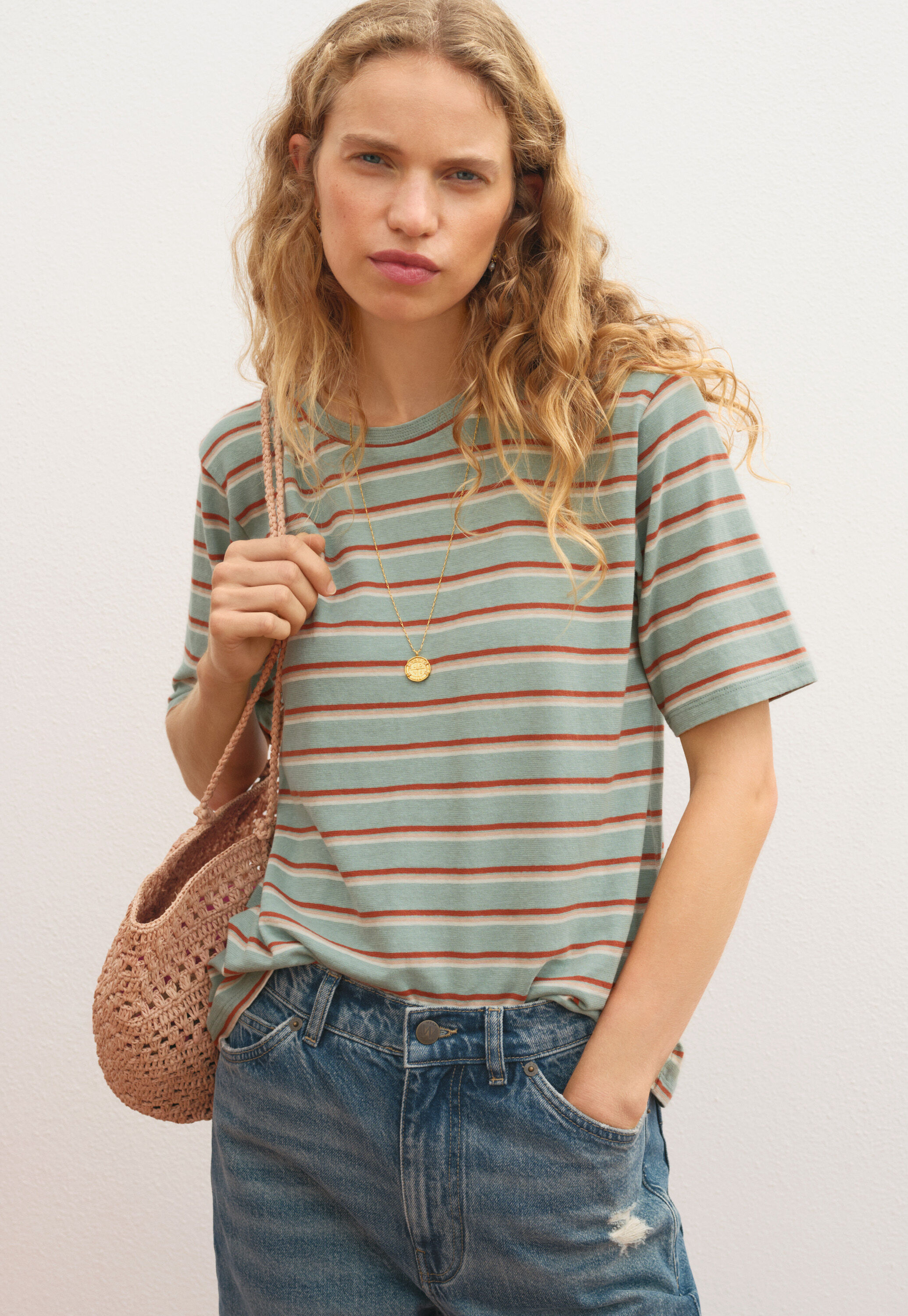 Gestreiftes T-Shirt