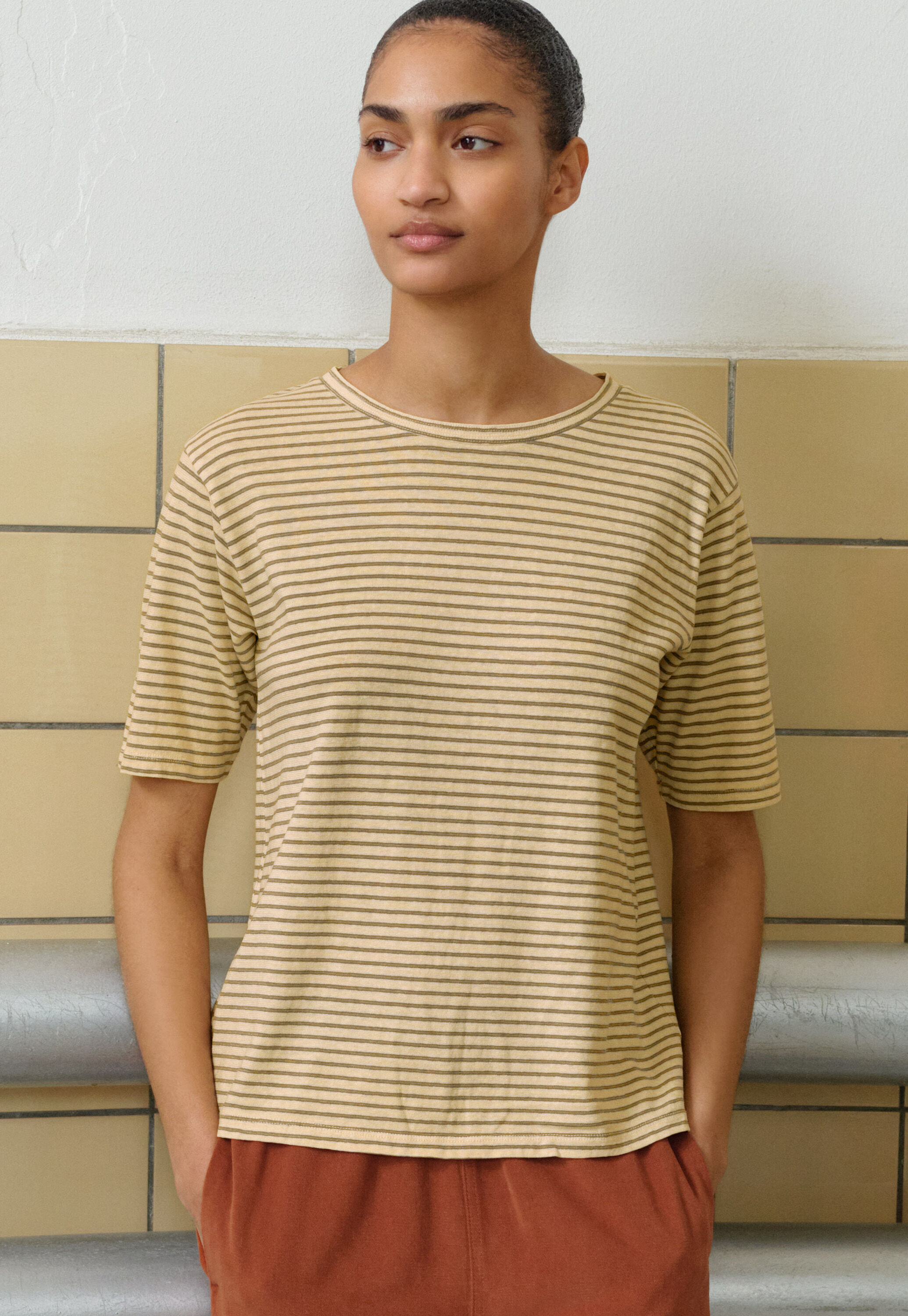 Gestreiftes T-Shirt