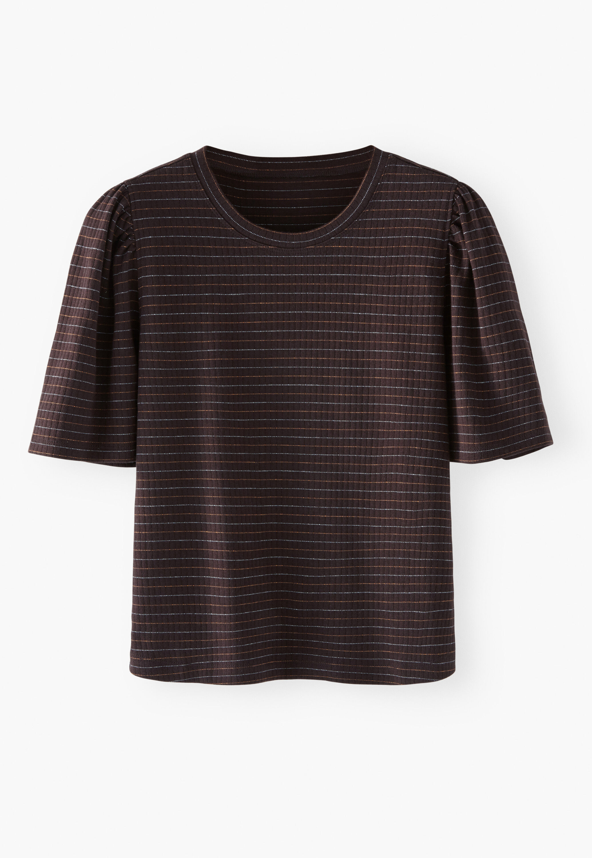 T-Shirt mit Puff&auml;rmeln