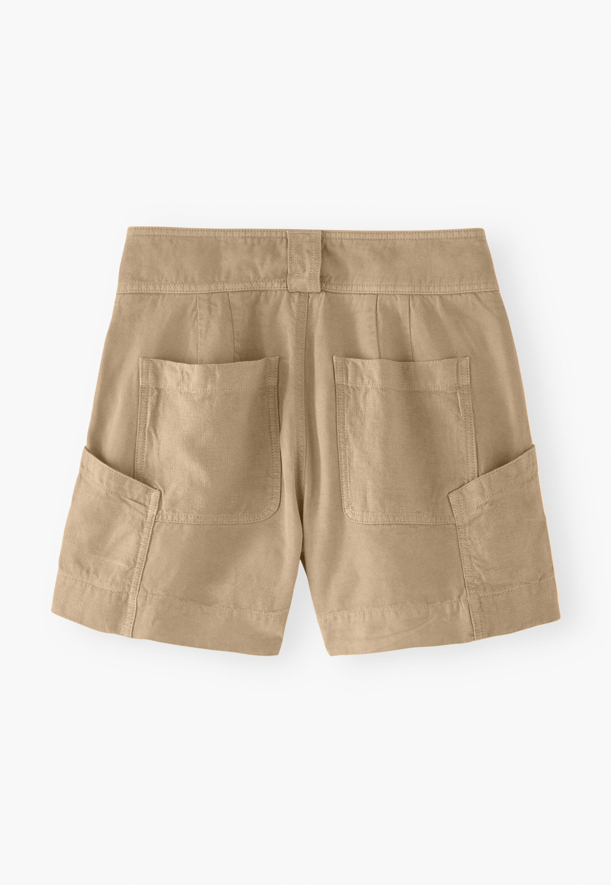 Kontraststoff-Shorts