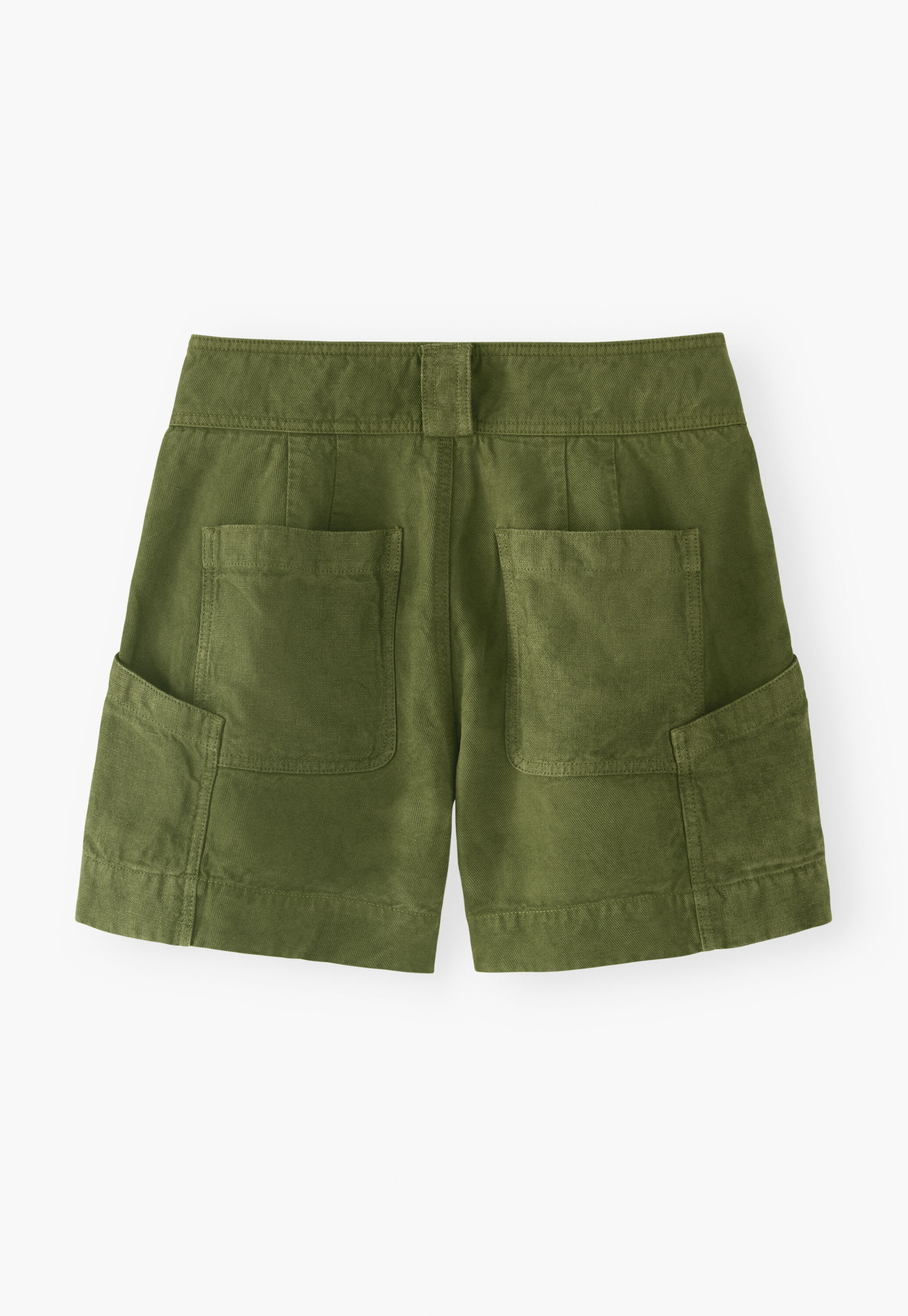 Kontraststoff-Shorts