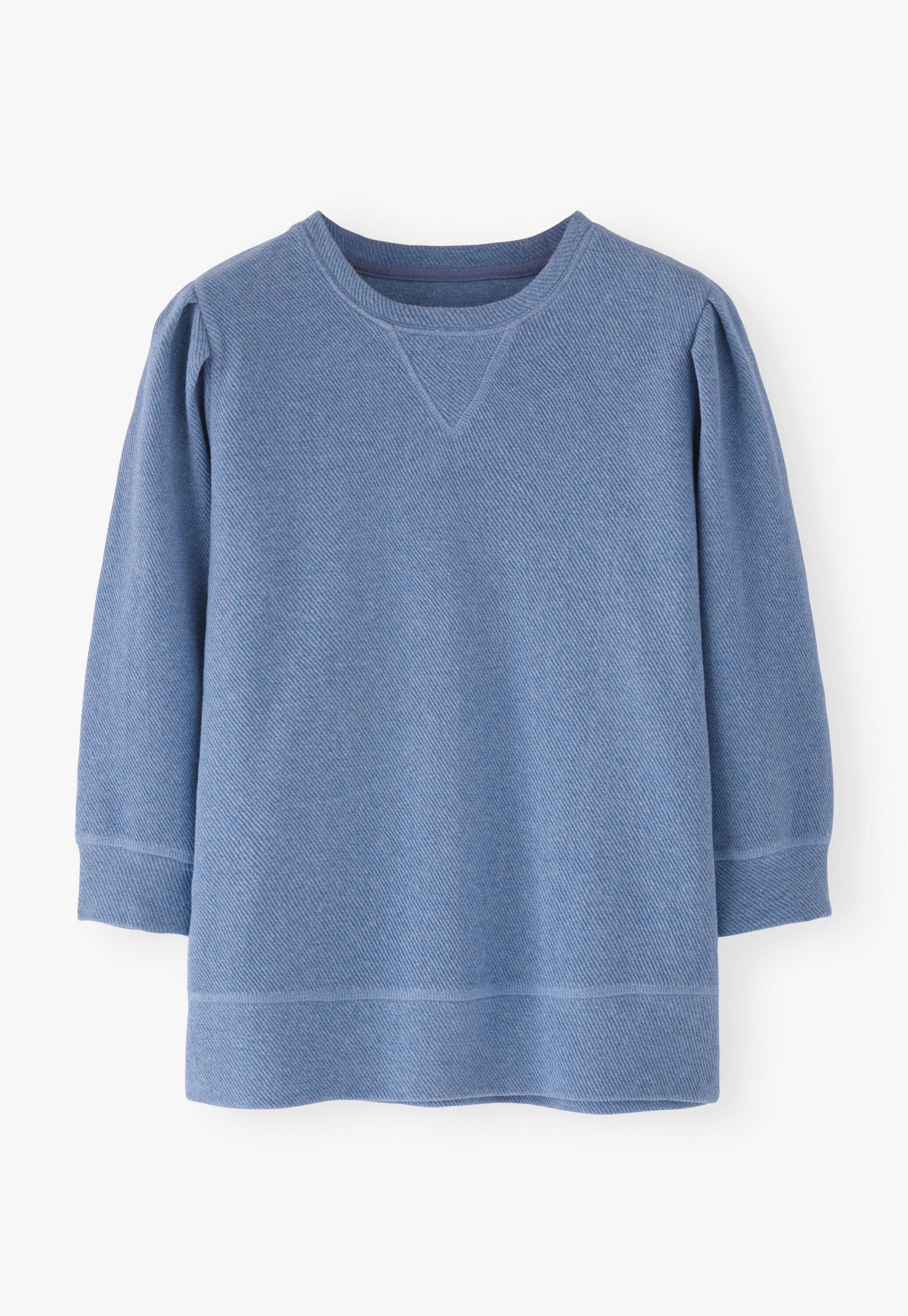 Sweatshirt mit Falten&auml;rmeln