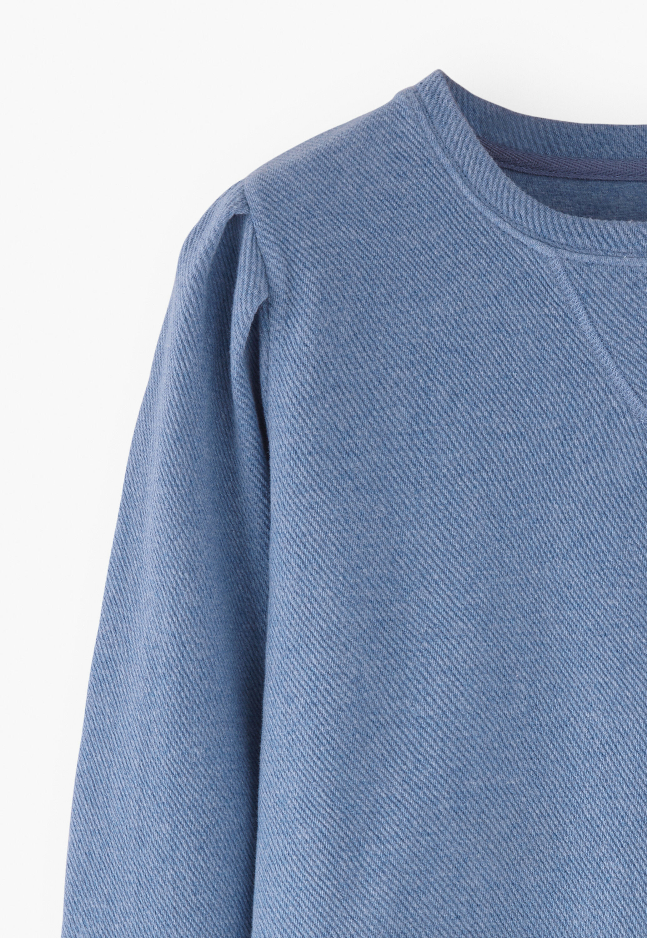 Sweatshirt mit Falten&auml;rmeln