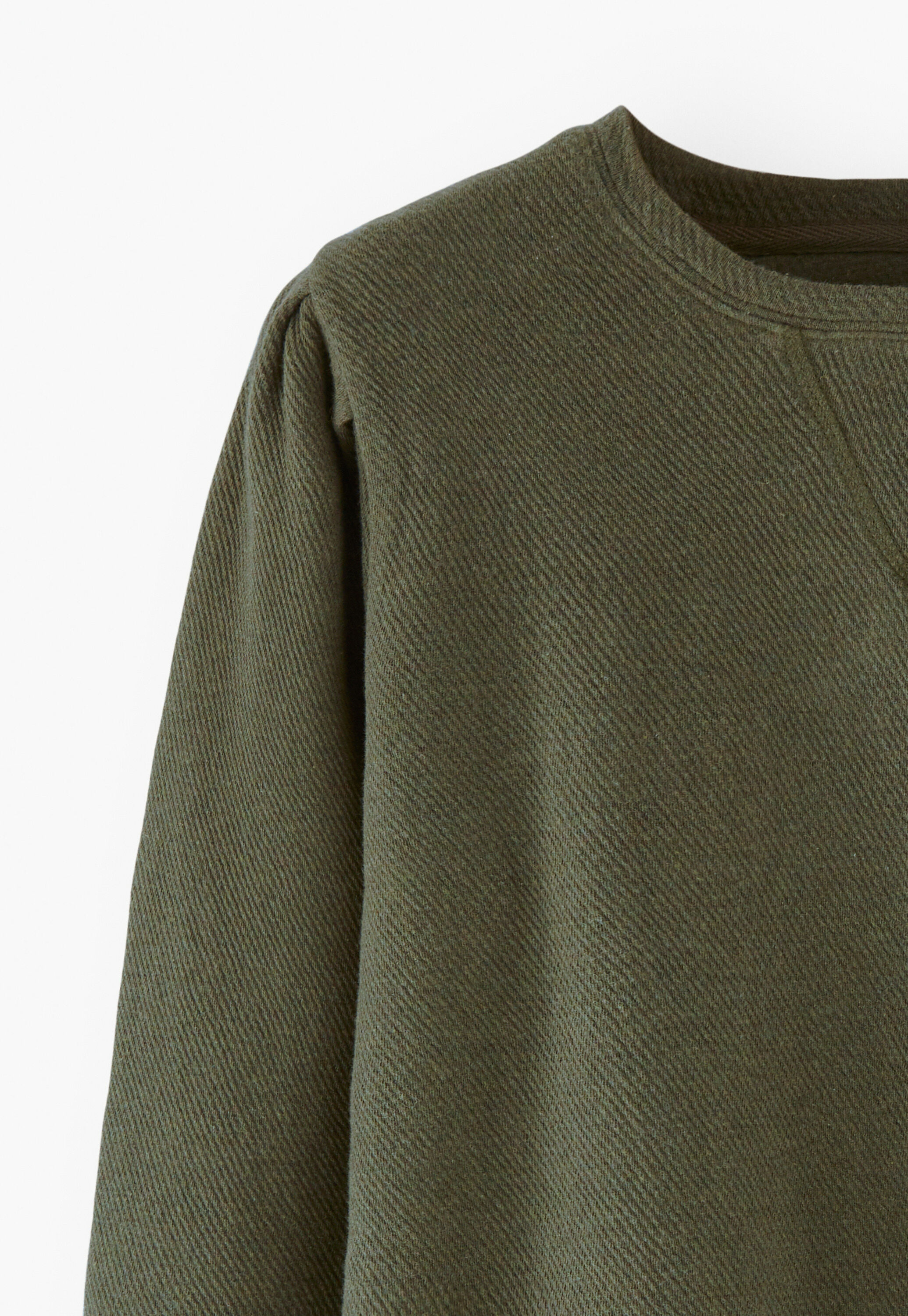 Sweatshirt mit Falten&auml;rmeln