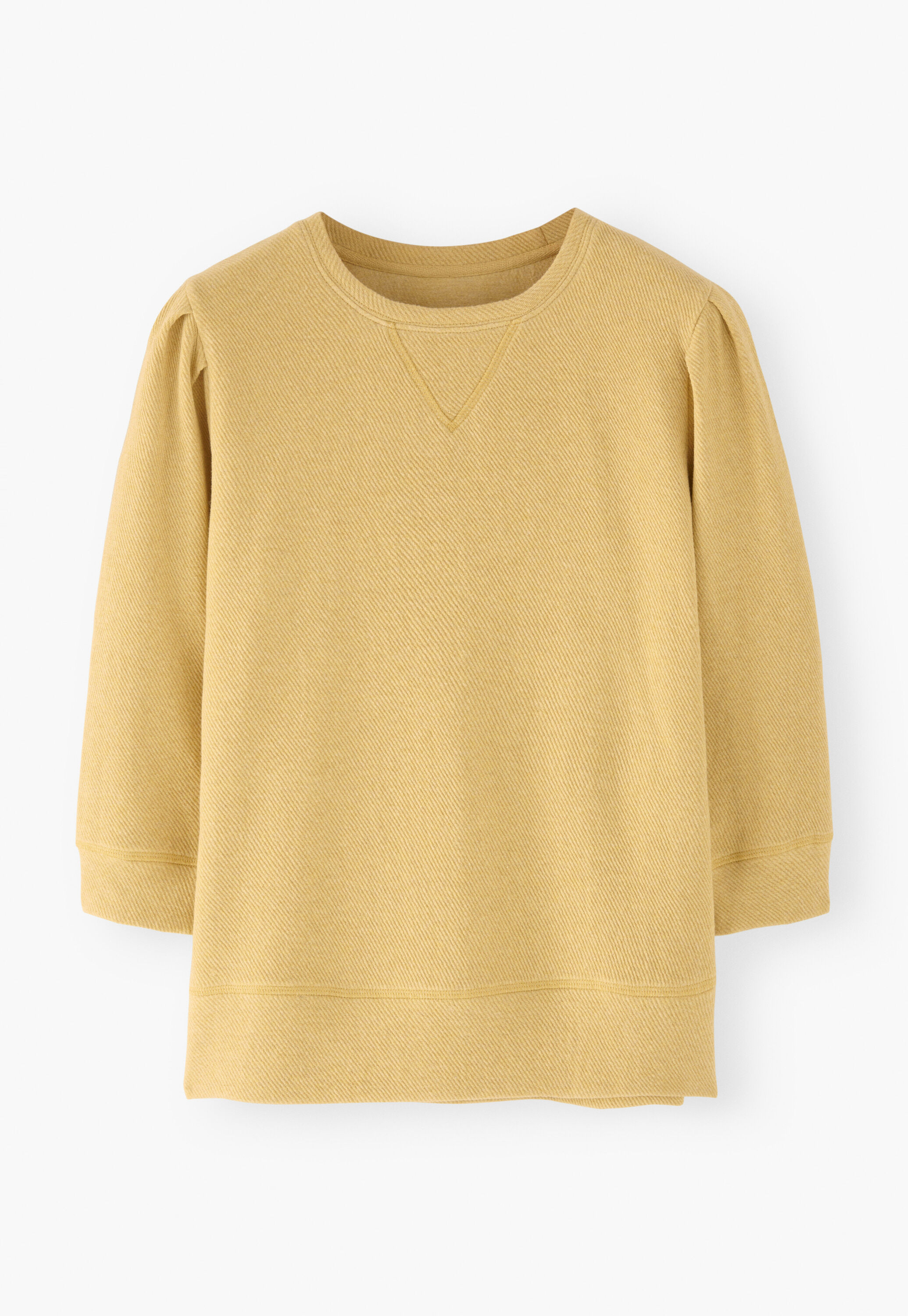 Sweatshirt mit Falten&auml;rmeln