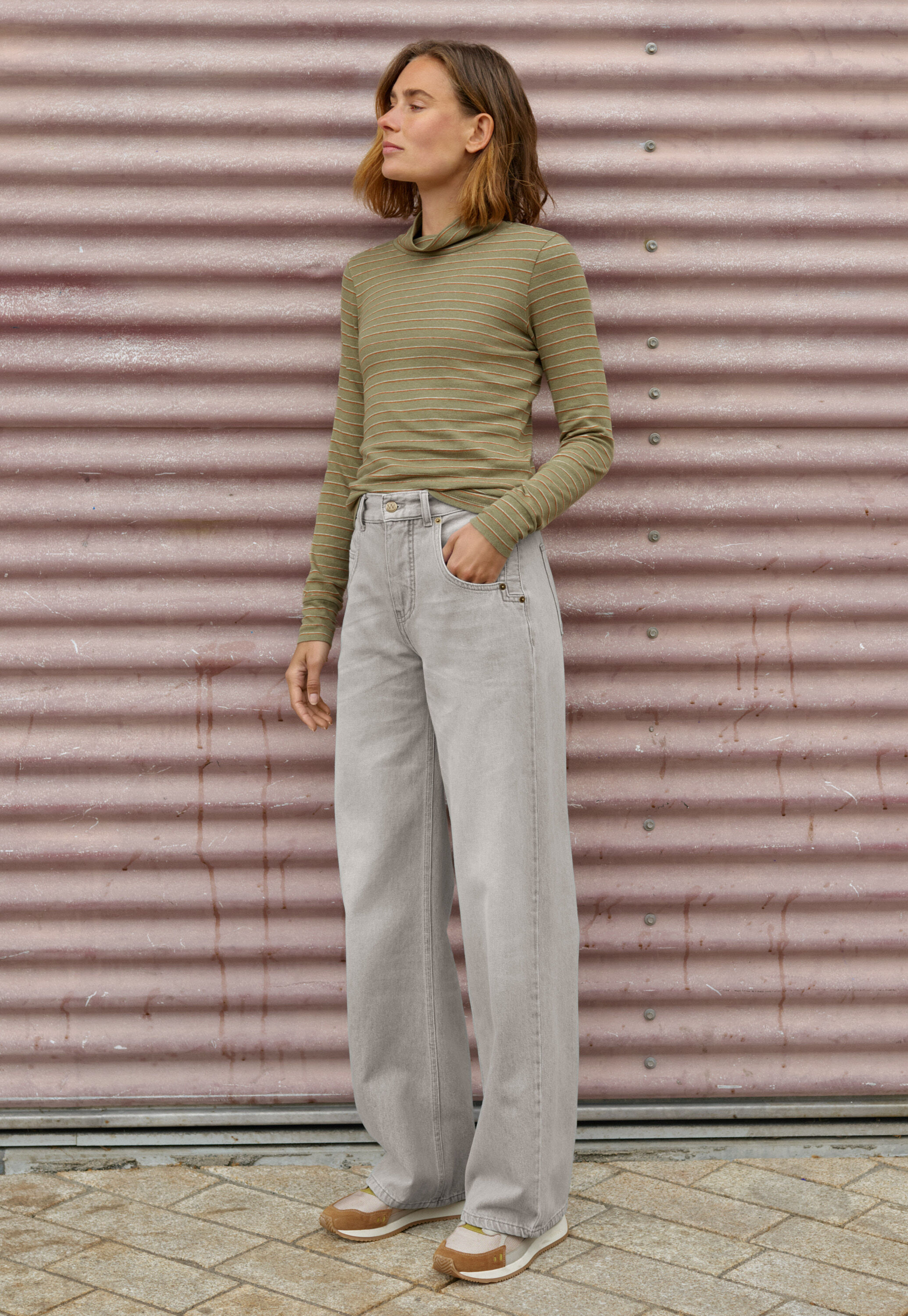 Jeans mit geradem Bein
